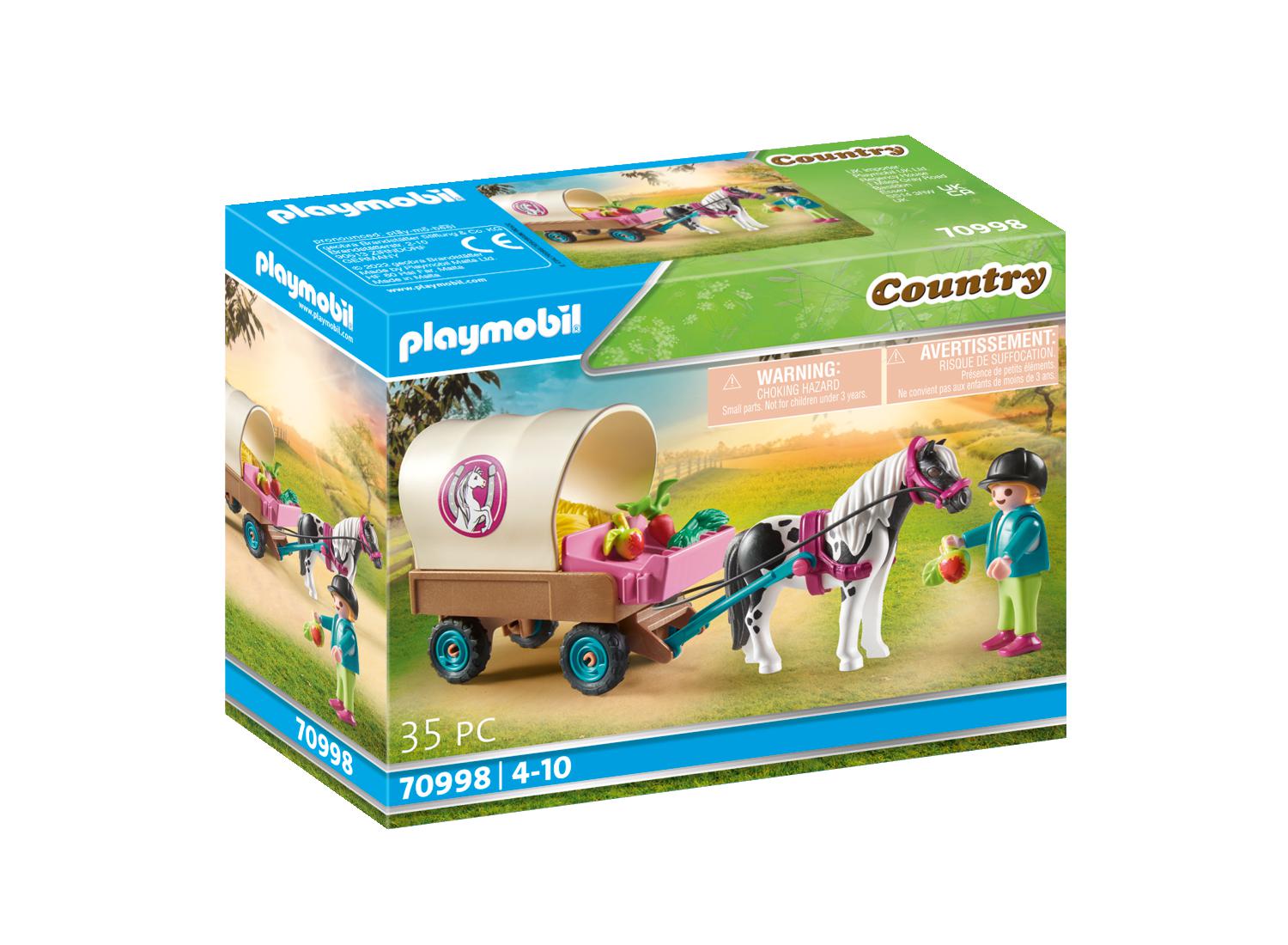 Playmobil Country Άμαξα με Πόνυ 70998 - Playmobil, Playmobil Country