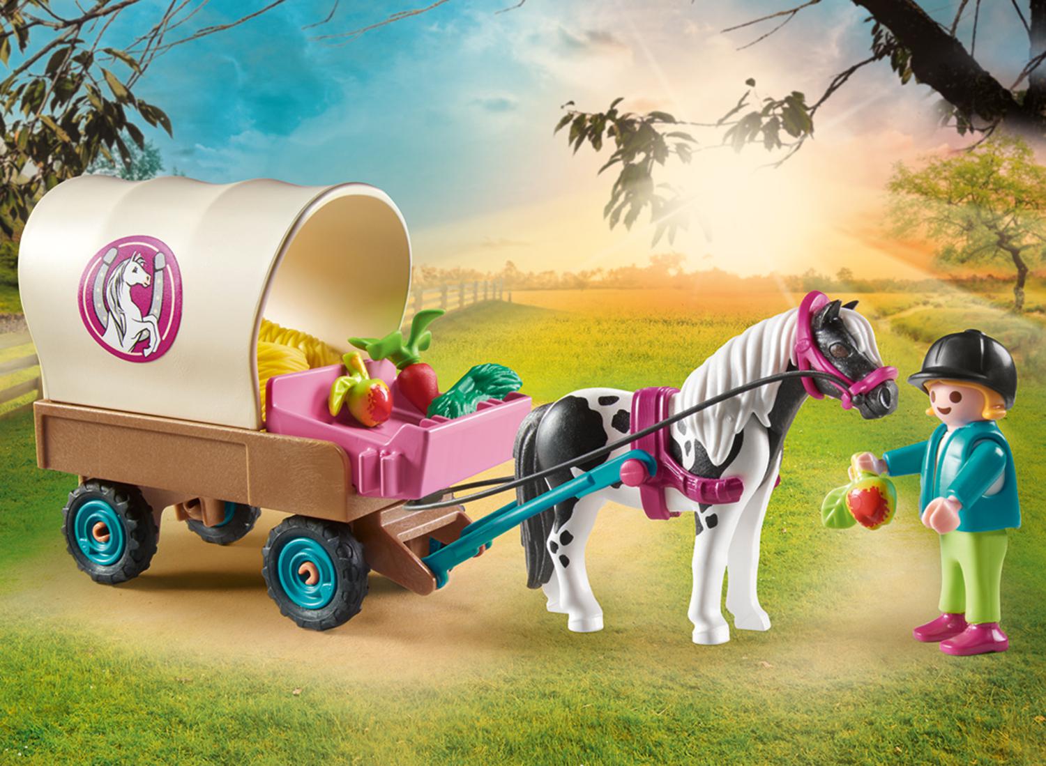 Playmobil Country Άμαξα με Πόνυ 70998 - Playmobil, Playmobil Country