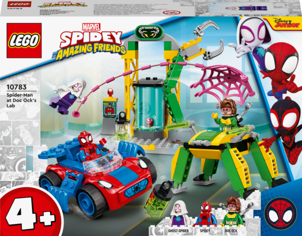 LEGO, LEGO Avengers, LEGO Marvel Super Heroes, LEGO Spider-Man, LEGO Super Heroes Spider-Man LEGO  Spidey Ο Σπάιντερ-Μαν στο Εργαστήριο του Ντοκ Οκ 10783 Αγόρι 4-5 ετών, 5-7 ετών, 7-12 ετών