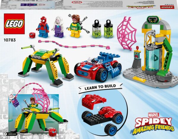 Spider-Man LEGO, LEGO Avengers, LEGO Marvel Super Heroes, LEGO Spider-Man, LEGO Super Heroes Αγόρι 4-5 ετών, 5-7 ετών, 7-12 ετών LEGO  Spidey Ο Σπάιντερ-Μαν στο Εργαστήριο του Ντοκ Οκ 10783