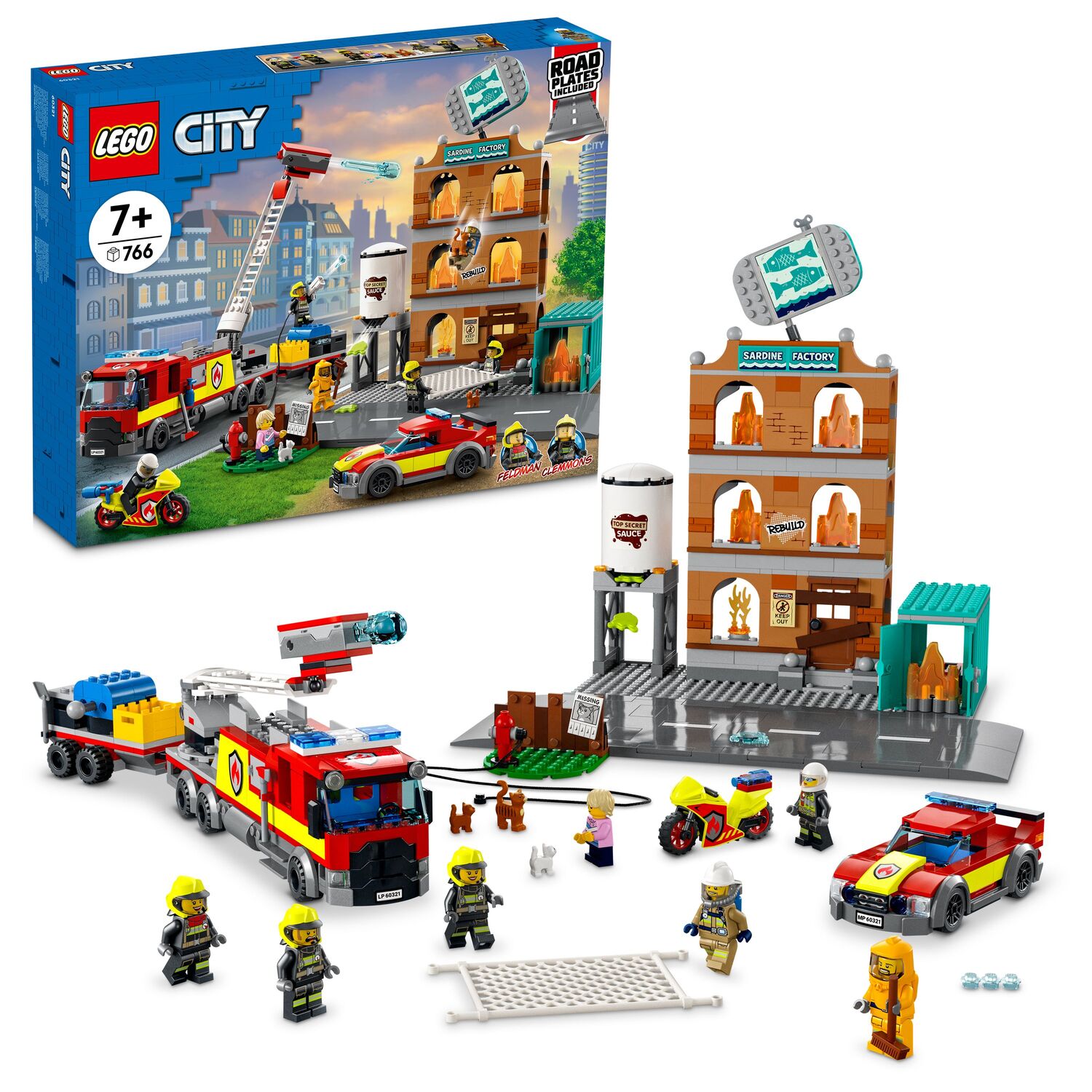 LEGO  City Fire Πυροσβεστική 60321 - LEGO, LEGO City, LEGO City Fire