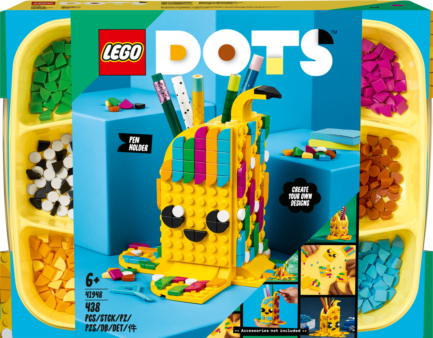 LEGO  DOTS Μολυβοθήκη Γλυκιά Μπανάνα 41948 - LEGO, LEGO Dots