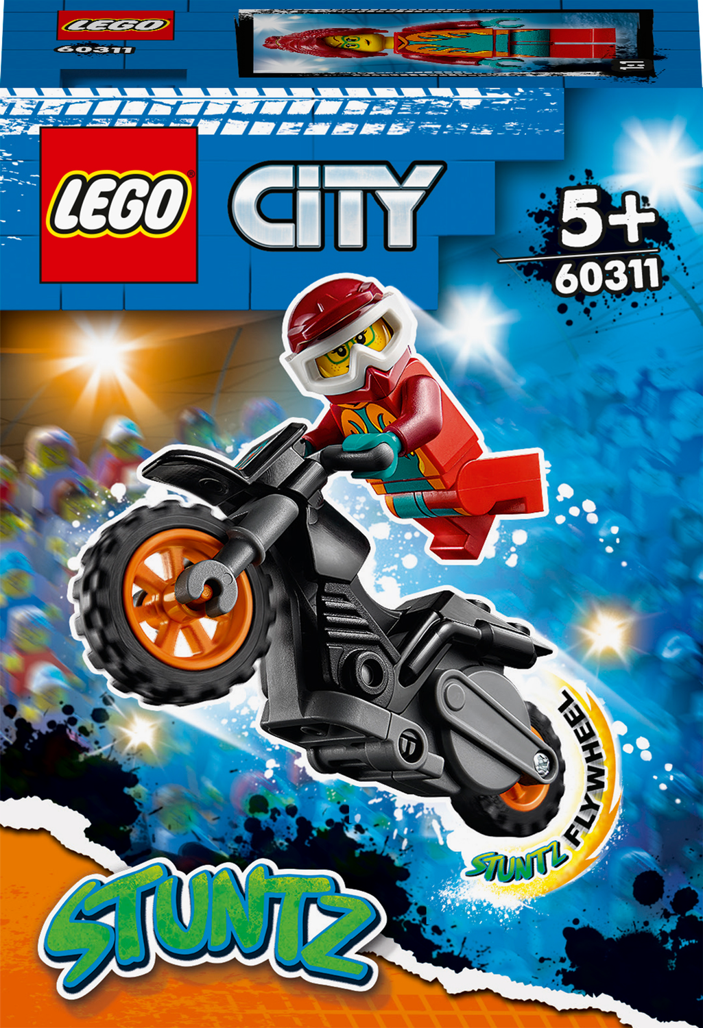 LEGO  City Stuntz Ακροβατική Μηχανή της Φωτιάς 60311 - LEGO, LEGO City