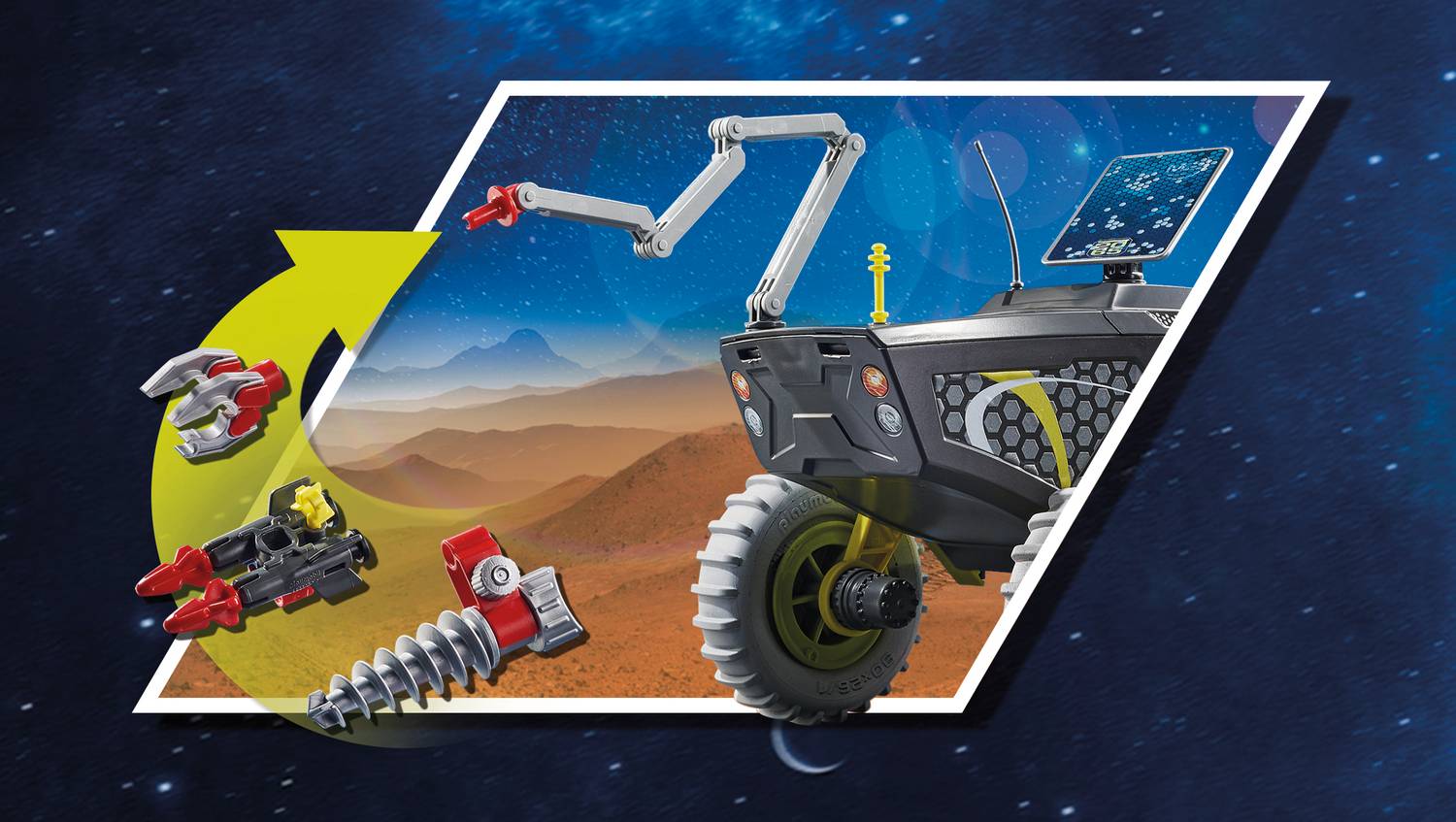 Playmobil Space Αποστολή στον Άρη με Διαστημικά Οχήματα 70888 - Playmobil, Playmobil Space