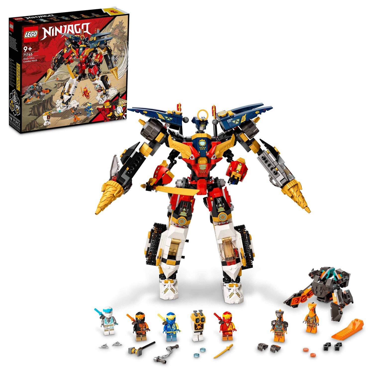 LEGO Ninjago Σούπερ Συνδυαστική Ρομποτική Στολή Νίντζα 71765 - LEGO, LEGO Ninjago