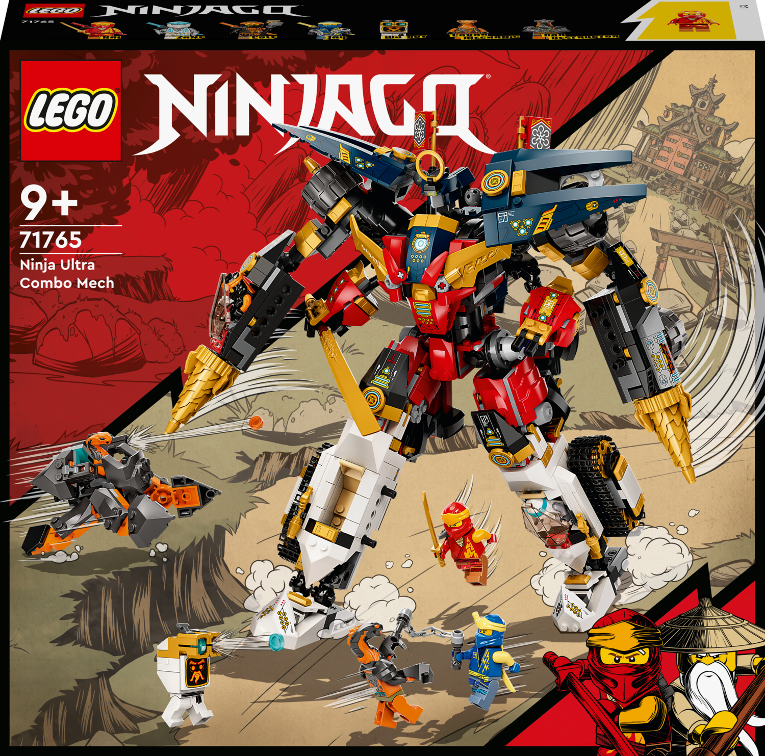 LEGO Ninjago Σούπερ Συνδυαστική Ρομποτική Στολή Νίντζα 71765 - LEGO, LEGO Ninjago