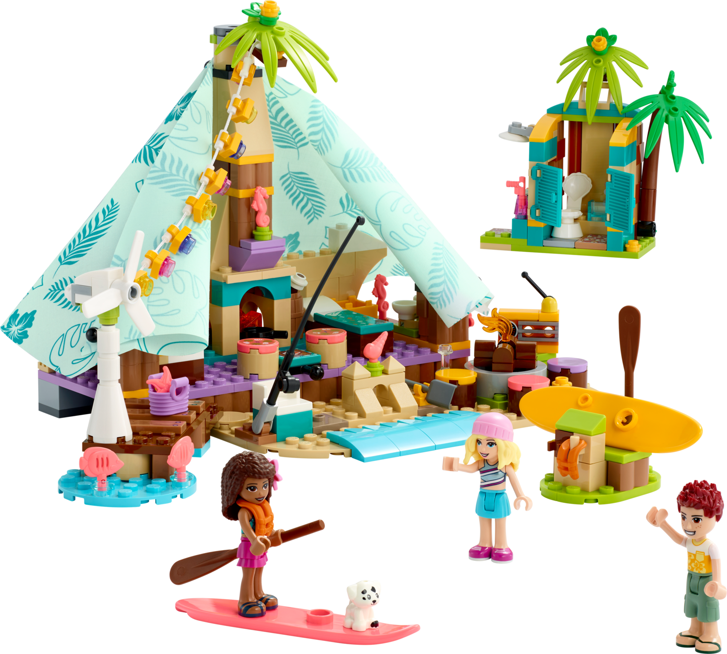 LEGO Friends Κάμπινγκ στην Παραλία με Χλιδή 41700 - LEGO, LEGO Friends