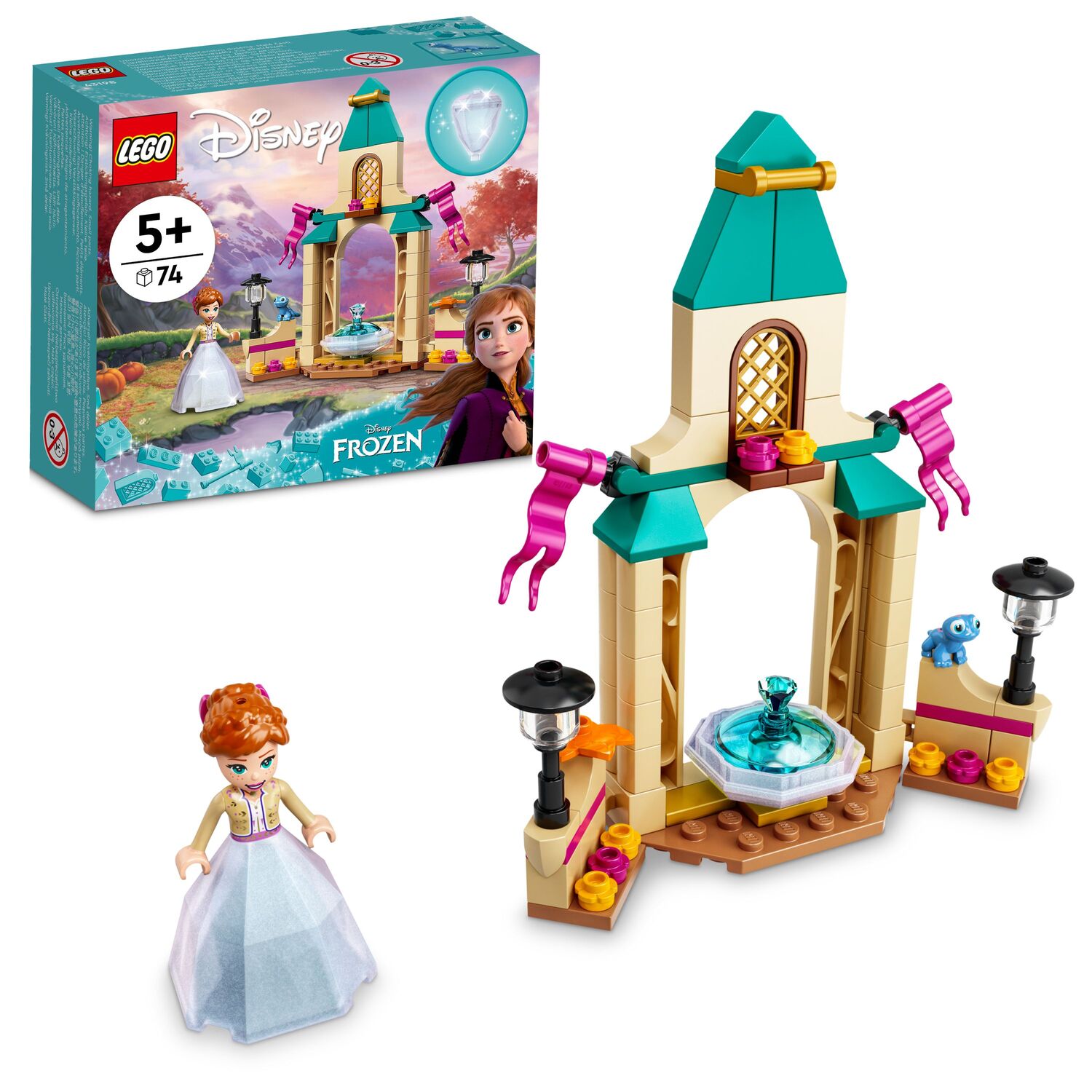 LEGO  Disney Princess Η Αυλή του Κάστρου της Άννας 43198 - LEGO, LEGO Disney Princess