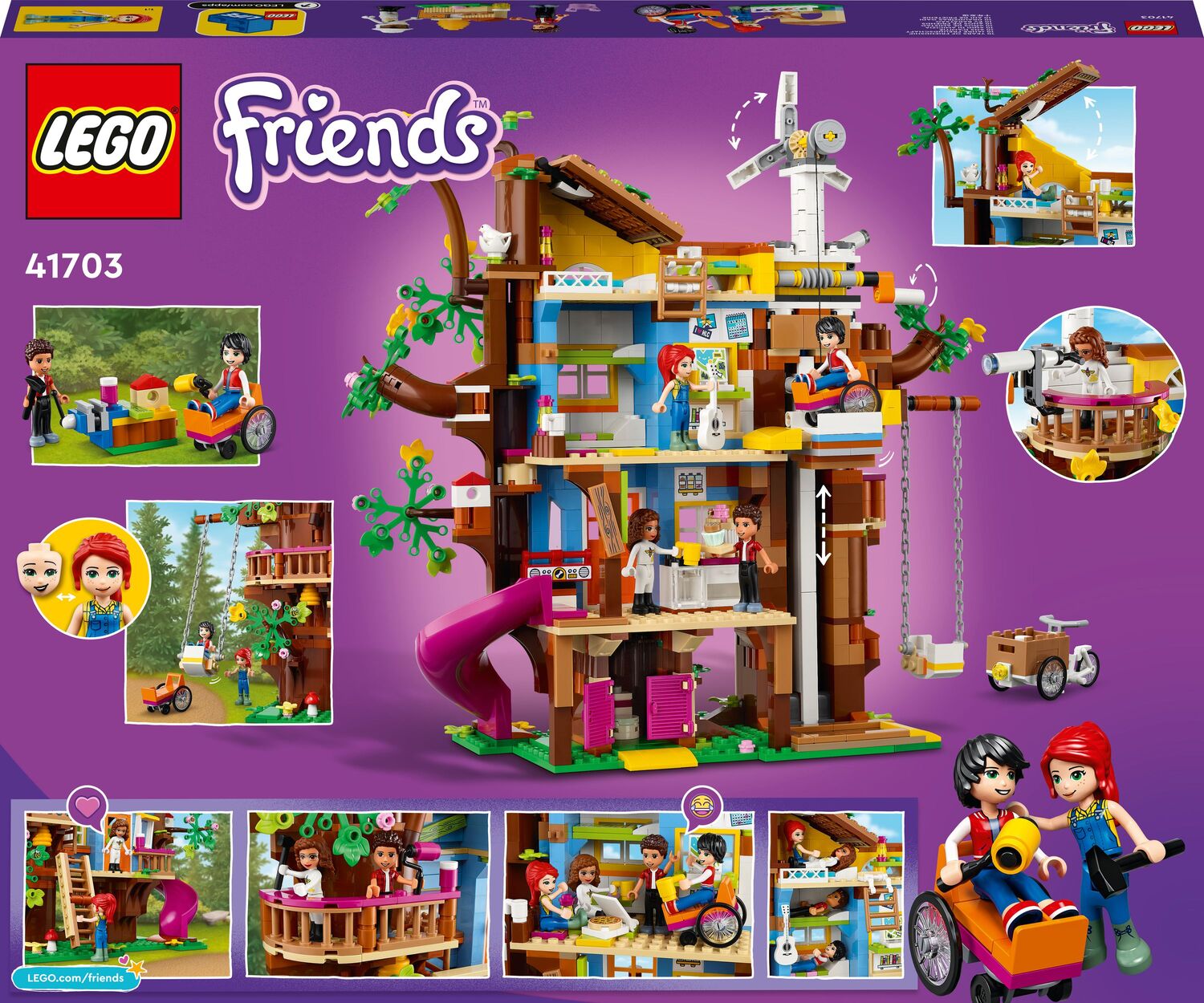 LEGO Friends Δεντρόσπιτο Φιλίας 41703 - LEGO, LEGO Friends