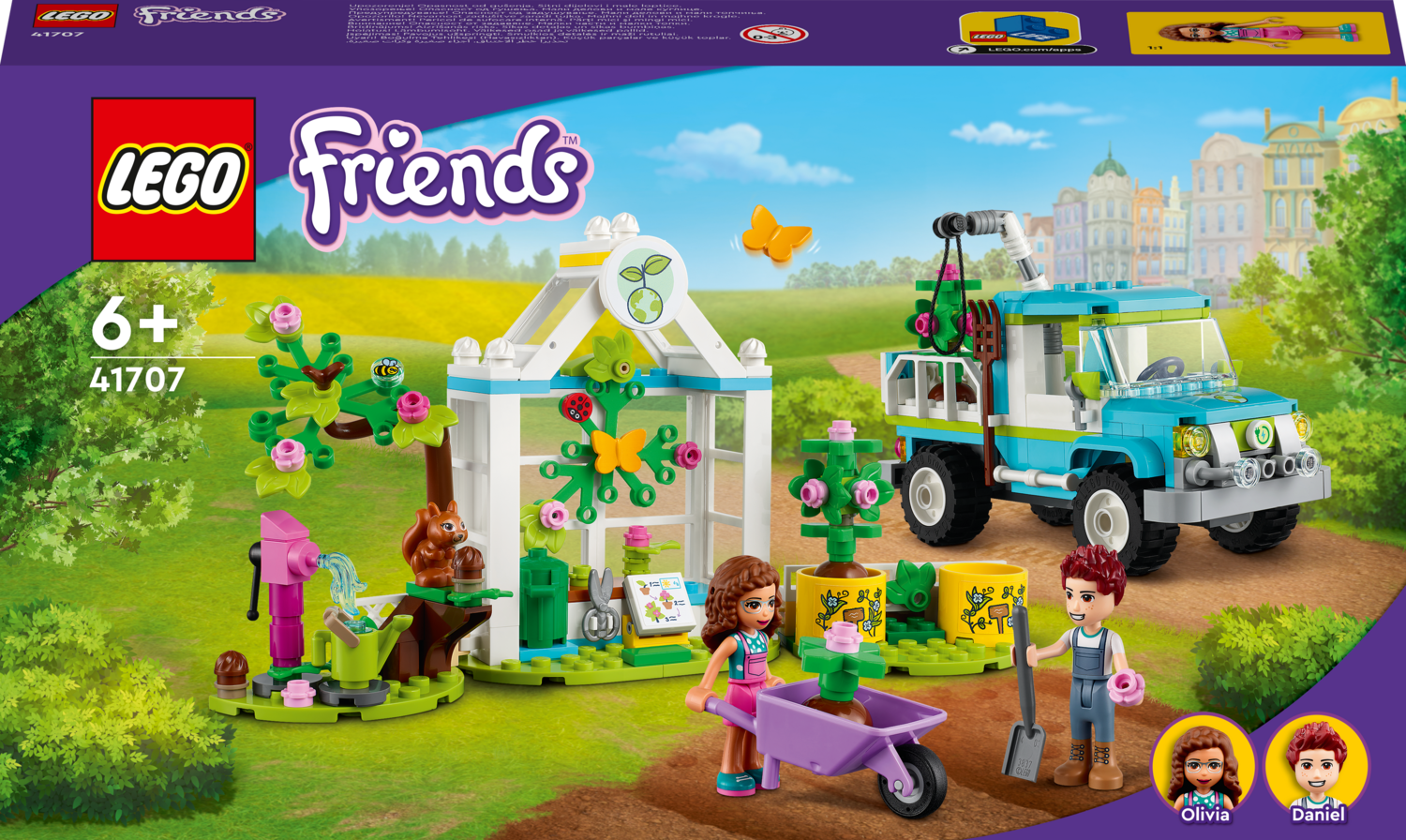 LEGO Friends Όχημα Φύτευσης Δέντρων 41707 - LEGO, LEGO Friends