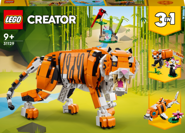 LEGO, LEGO Creator  LEGO Creator Μεγαλοπρεπής Τίγρης 31129 Αγόρι 12 ετών +, 7-12 ετών