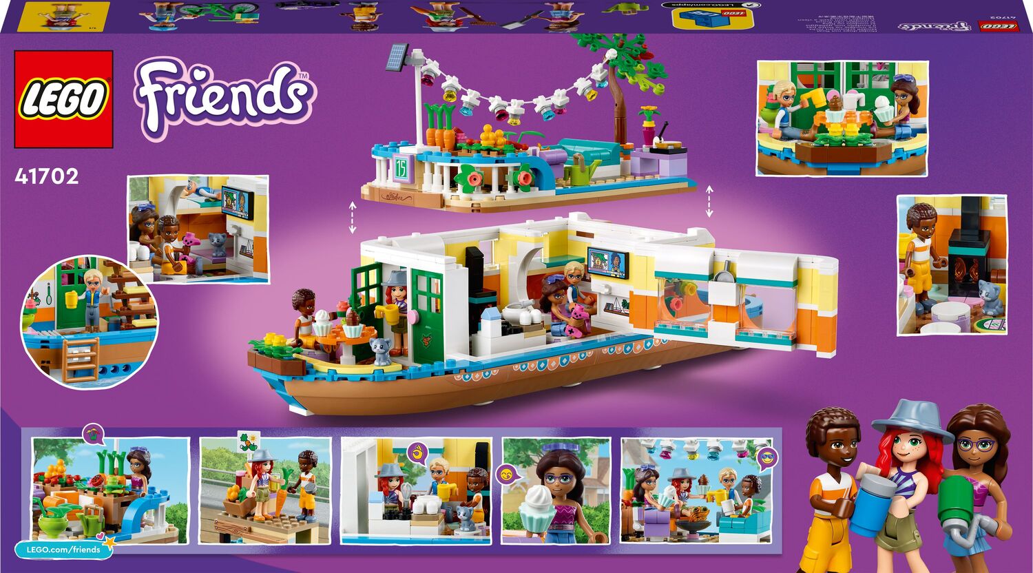 LEGO Friends Πλωτό Σπίτι στο Κανάλι 41702 - LEGO, LEGO Friends