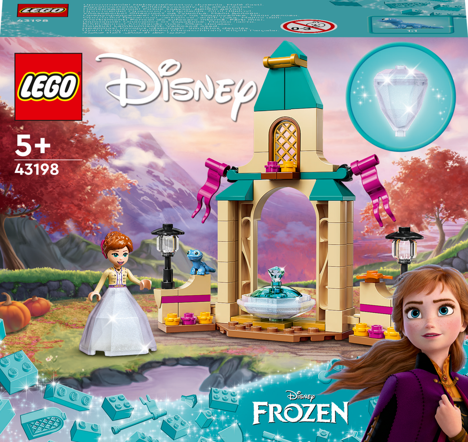 LEGO  Disney Princess Η Αυλή του Κάστρου της Άννας 43198 - LEGO, LEGO Disney Princess