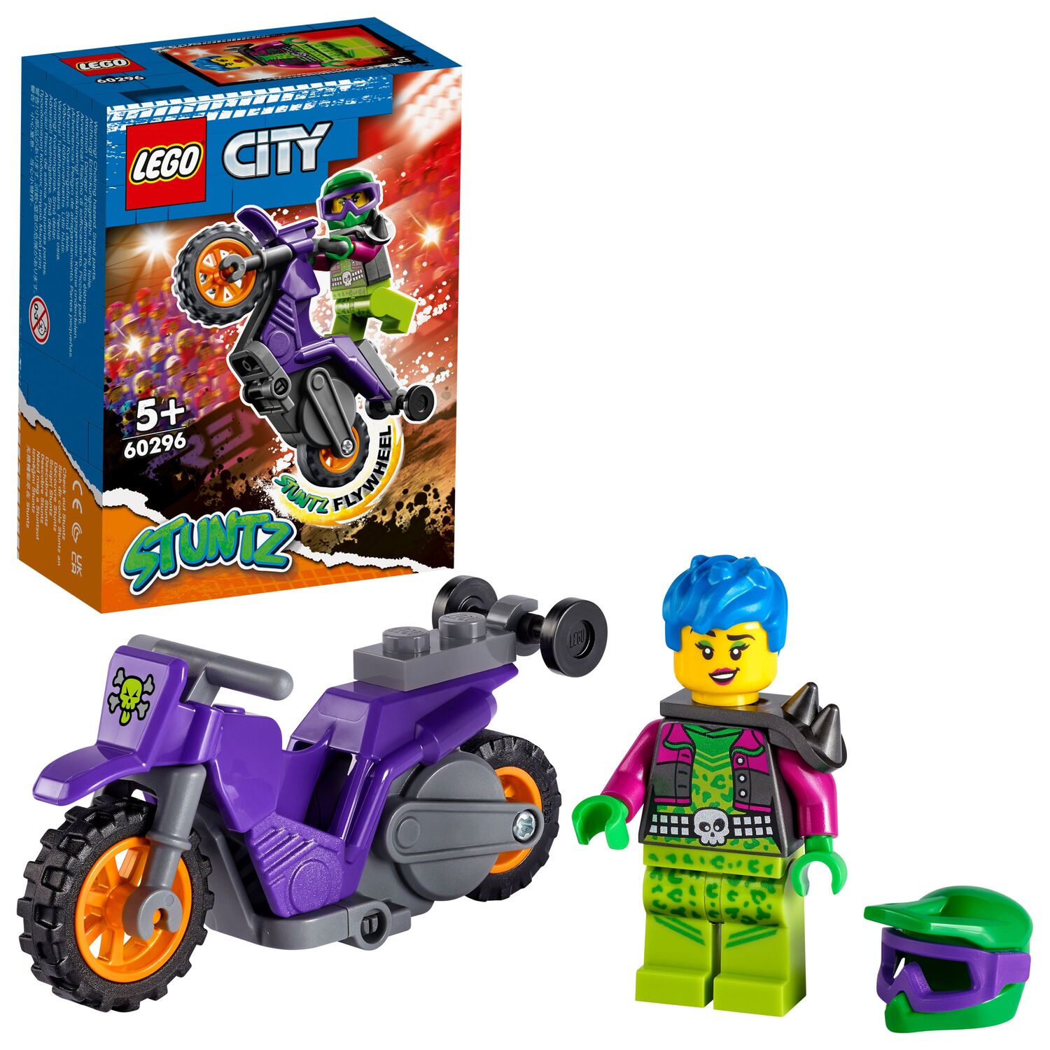 LEGO  City Stuntz Ακροβατική Μηχανή για Σούζες 60296 - LEGO, LEGO City