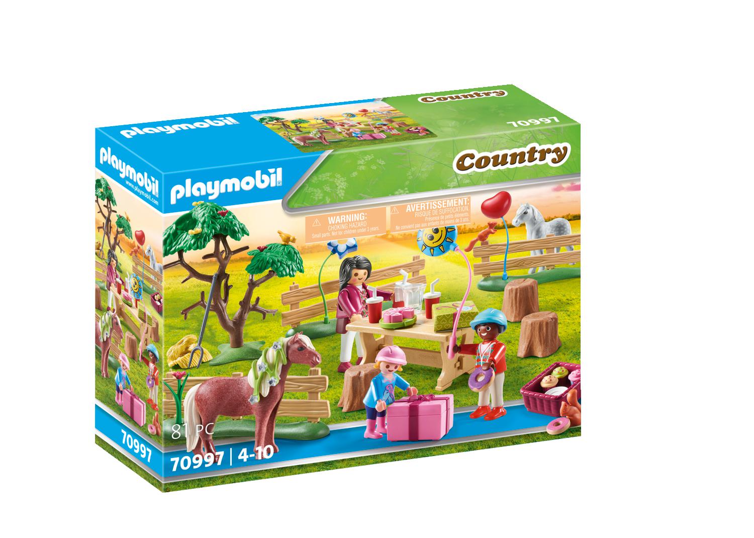 Playmobil Country Παιδικό Πάρτυ στη Φάρμα των Πόνυ 70997 - Playmobil, Playmobil Country