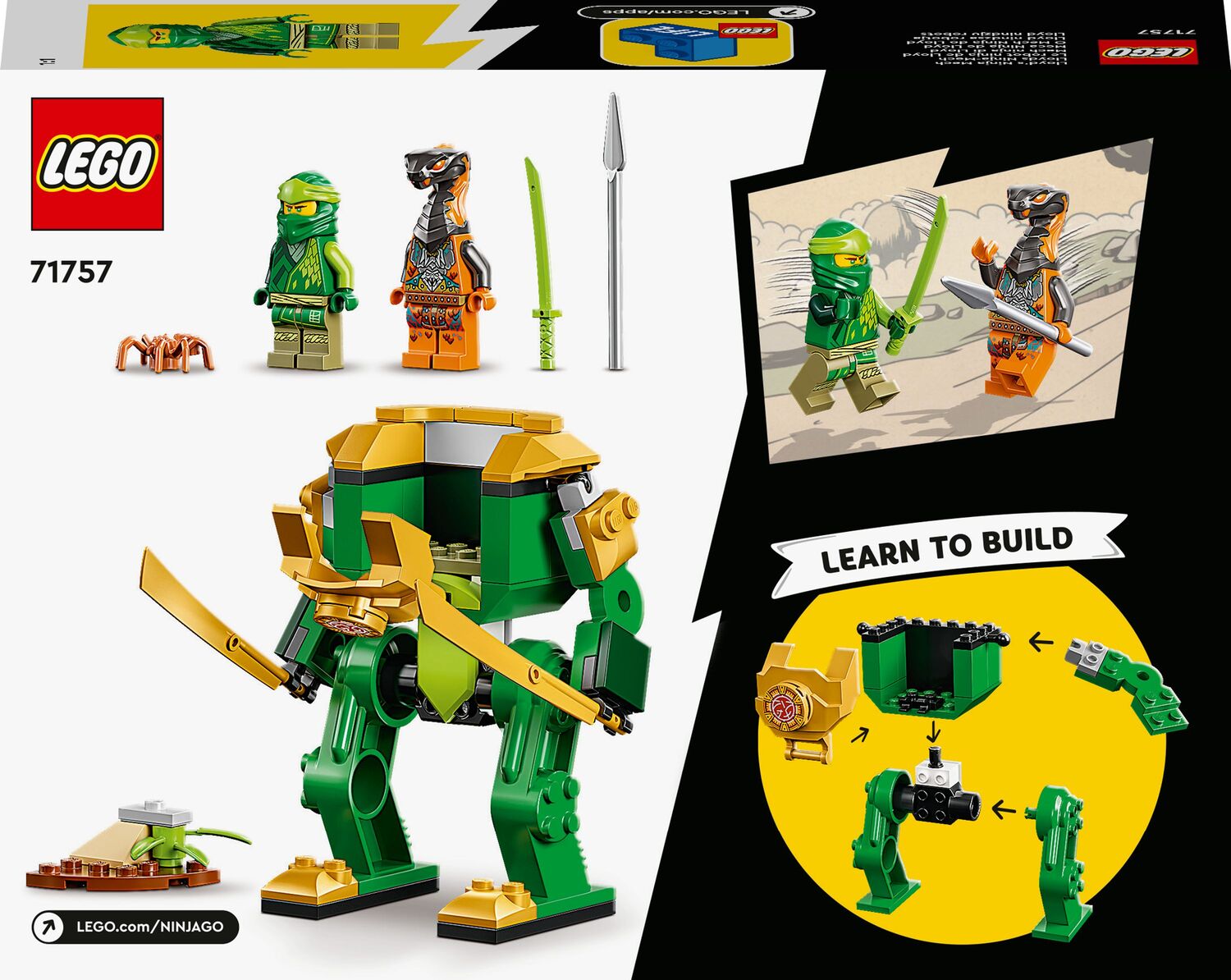 LEGO  Ninjago Ρομποτική Στολή Νίντζα του Λόιντ 71757 - LEGO, LEGO Ninjago