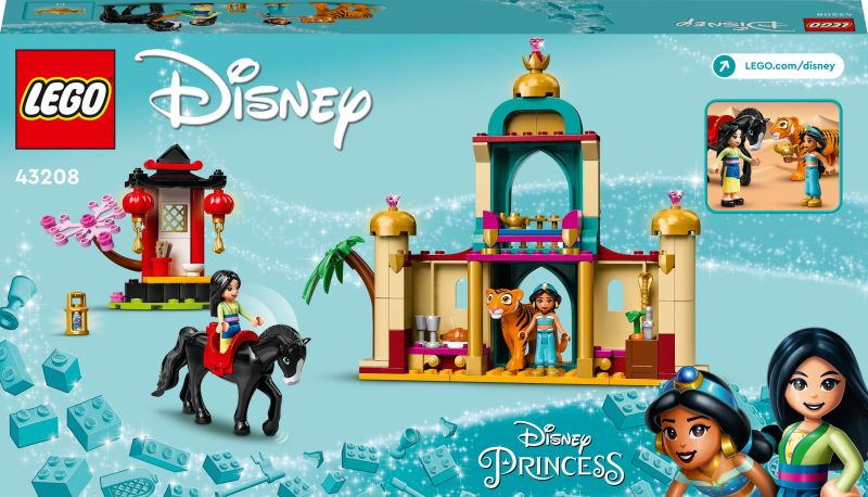 LEGO  Disney Princess Η Περιπέτεια της Γιασμίν και της Μουλάν 43208 - LEGO, LEGO Disney Princess