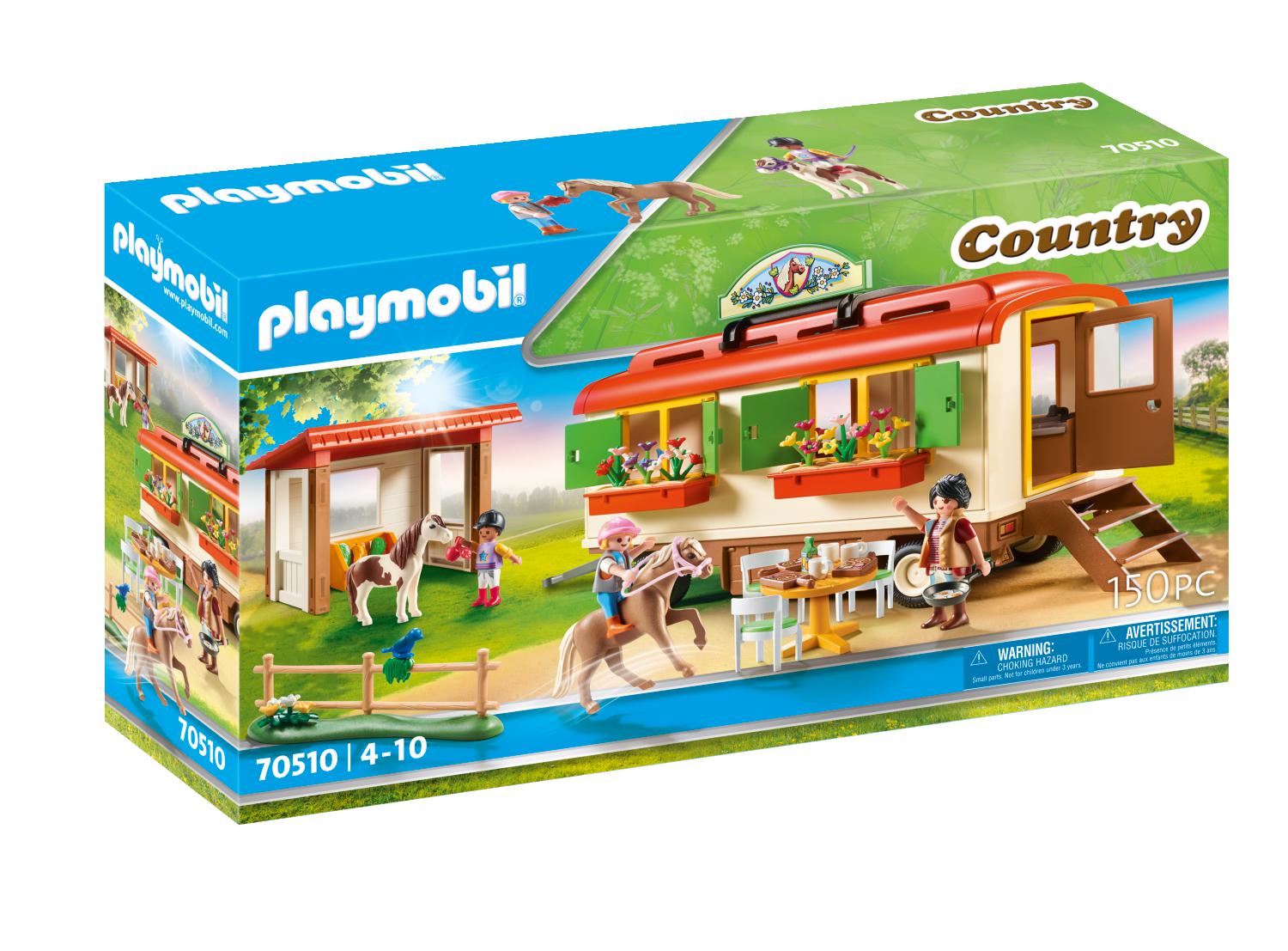 Playmobil Country Κατασκήνωση με Τροχόσπιτο και Πόνυ 70510 - Playmobil, Playmobil Country