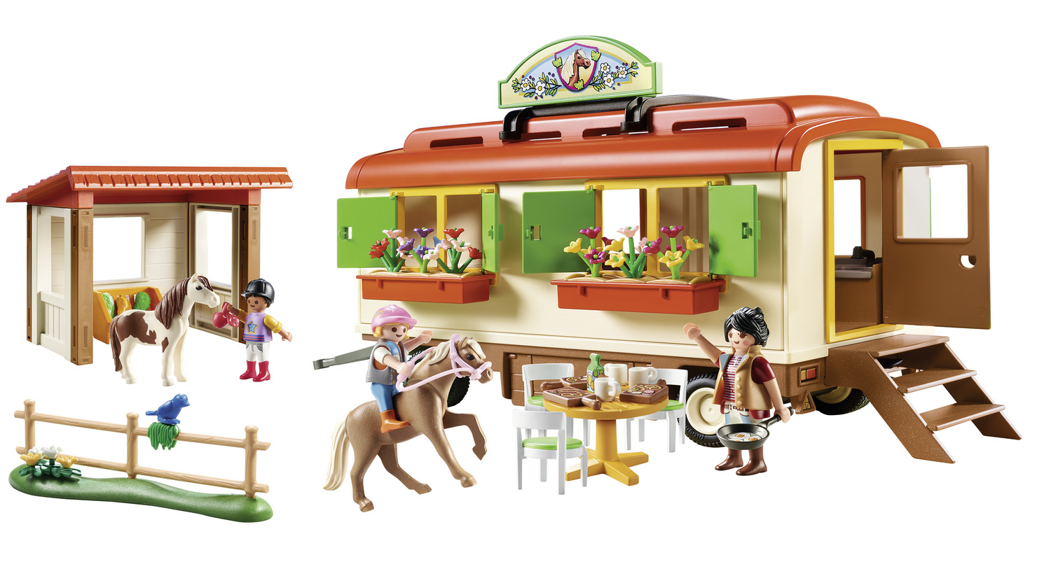 Playmobil Country Κατασκήνωση με Τροχόσπιτο και Πόνυ 70510 - Playmobil, Playmobil Country