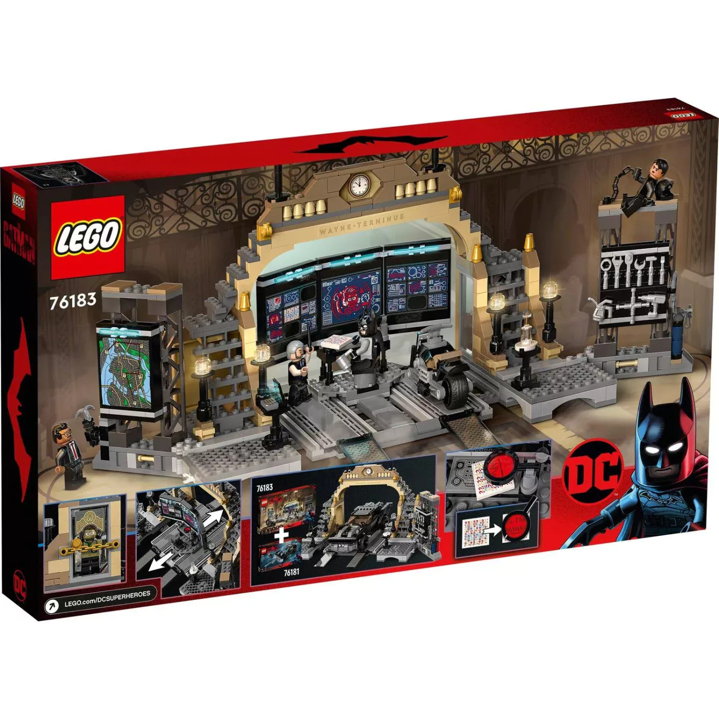 LEGO  Super Heroes Σπηλιά του Μπάτμαν™: Αναμέτρηση με τον Riddler™ 76183 - LEGO, LEGO Batman, LEGO DC Super Heroes, LEGO Super Heroes