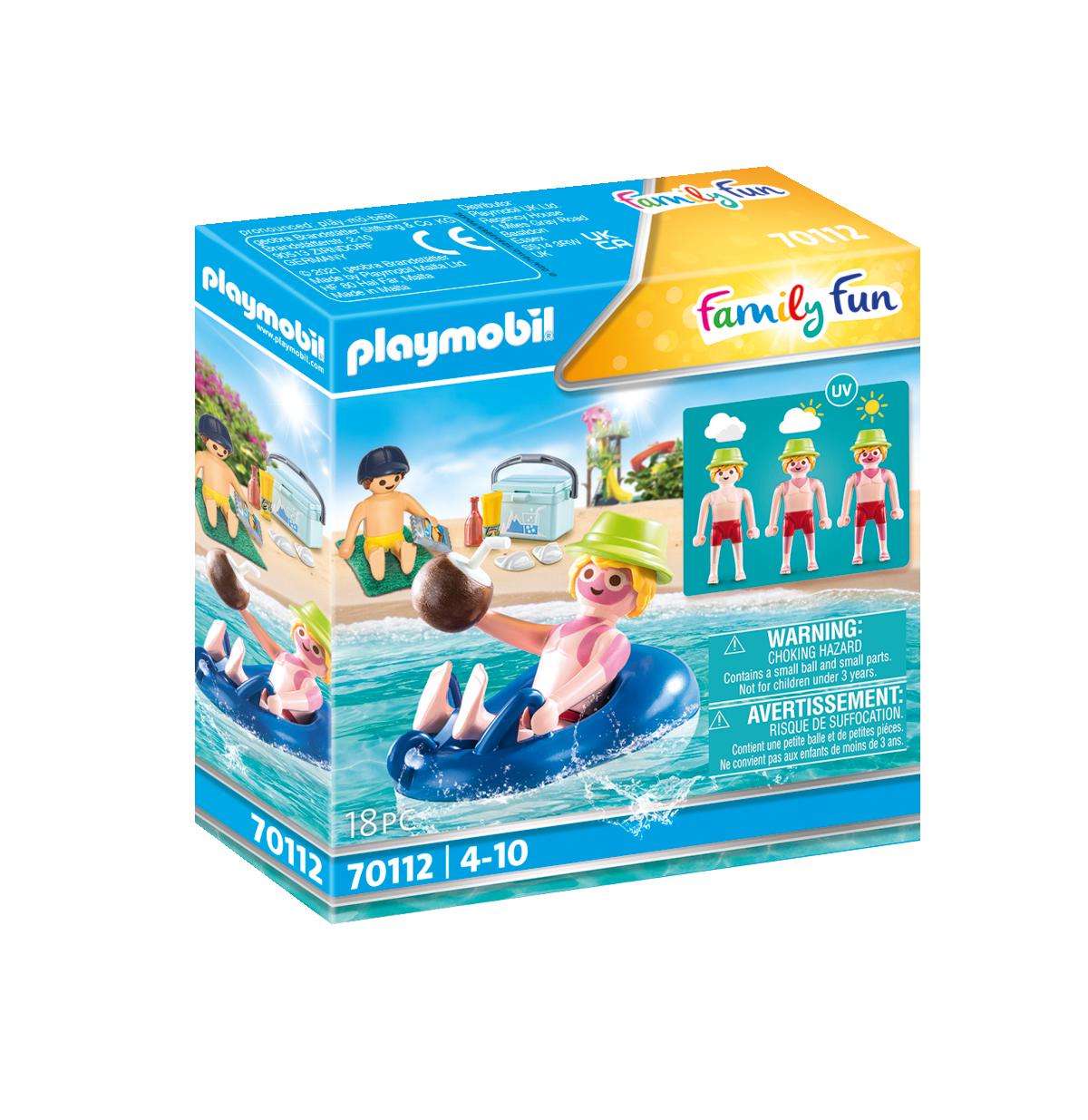 Playmobil Family Fun Παραθεριστής με Φουσκωτή Κουλούρα 70112 - Playmobil, Playmobil Family Fun