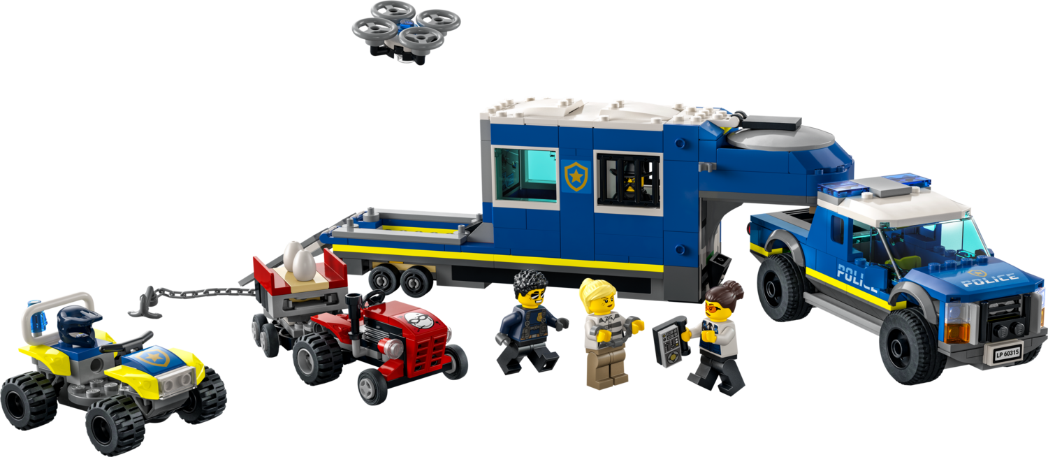 LEGO  City Police Φορτηγό Αστυνομικής Κινητής Επιχειρησιακής Μονάδας 60315 - LEGO, LEGO City, LEGO City Police