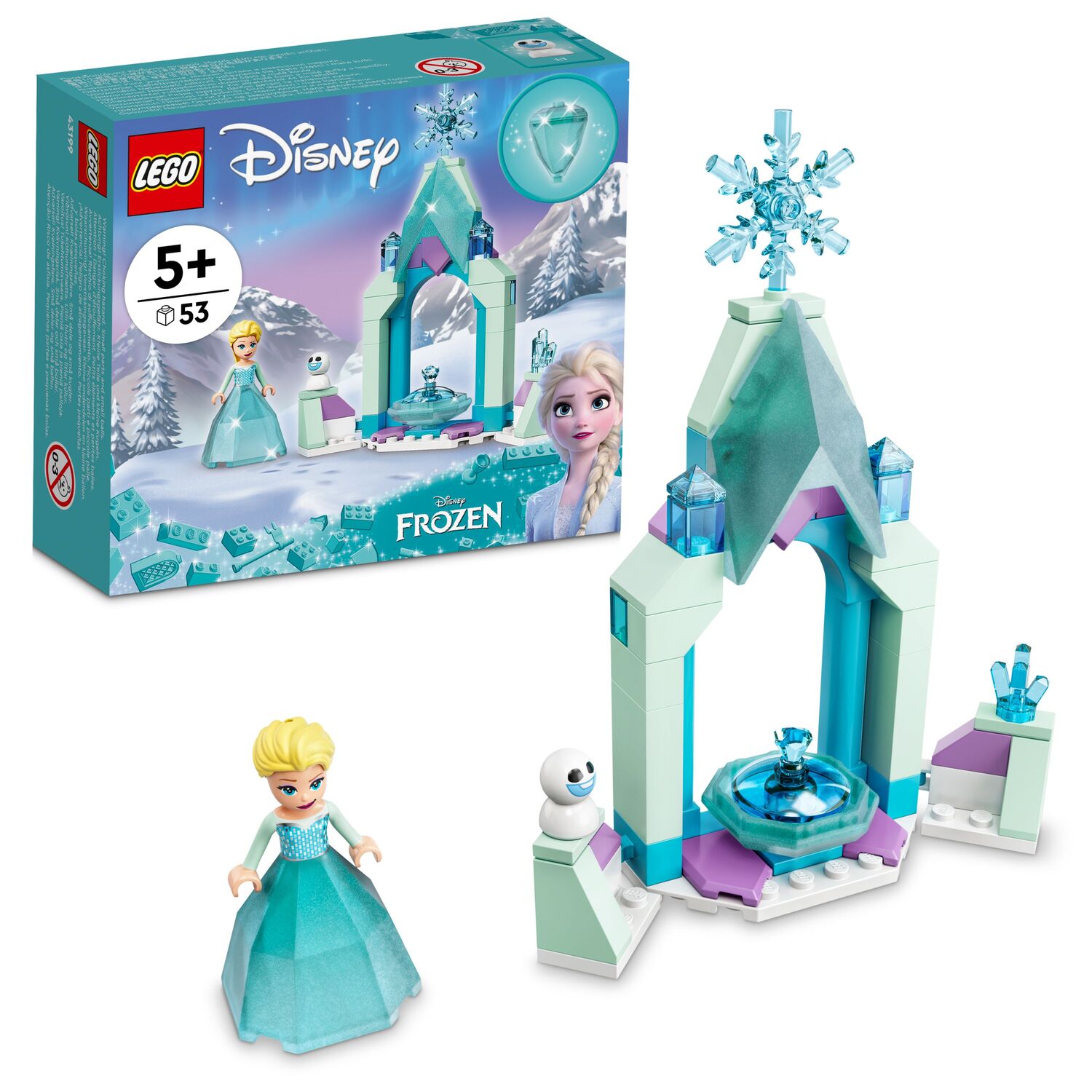 LEGO Disney Princess The Courtyard of Elsa Castle 43199 - LEGO, LEGO Disney Princess