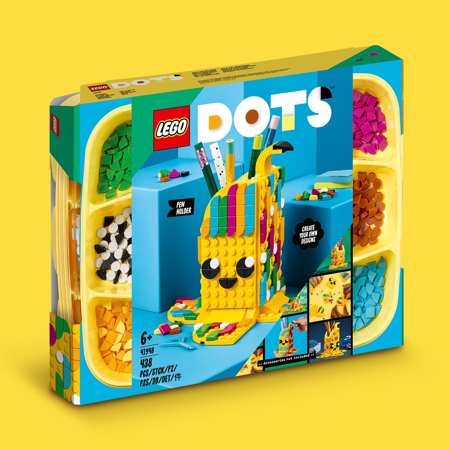 LEGO  DOTS Μολυβοθήκη Γλυκιά Μπανάνα 41948 - LEGO, LEGO Dots