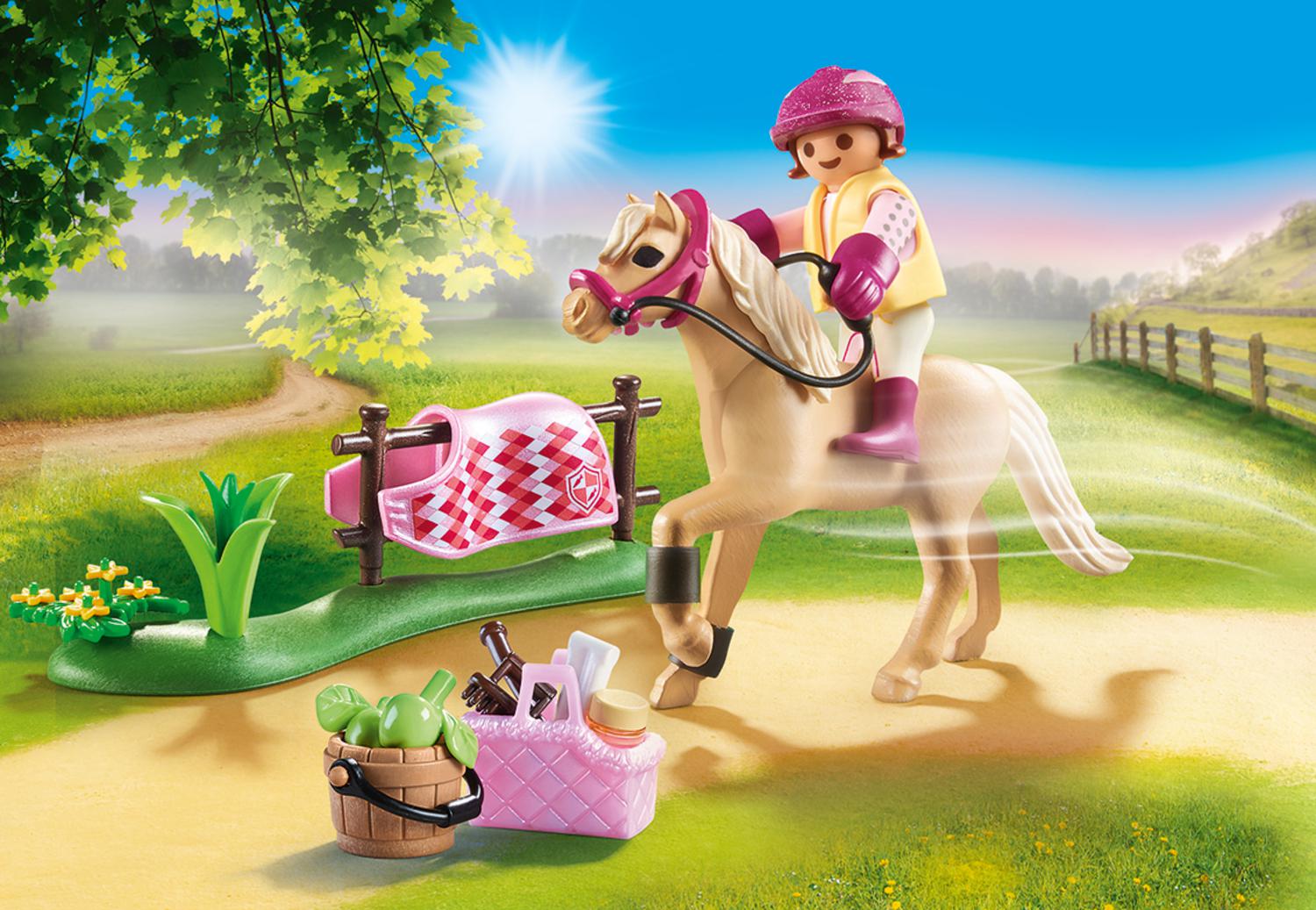 Playmobil Country Αναβάτρια με German Πόνυ 70521 - Playmobil, Playmobil Country