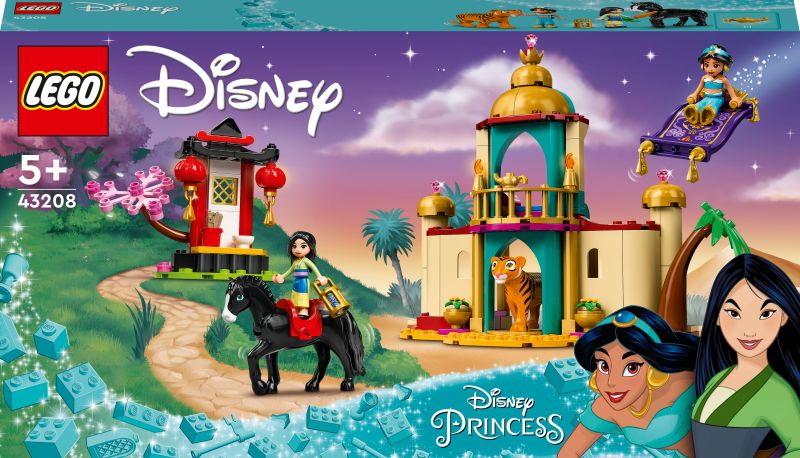 LEGO  Disney Princess Η Περιπέτεια της Γιασμίν και της Μουλάν 43208 - LEGO, LEGO Disney Princess