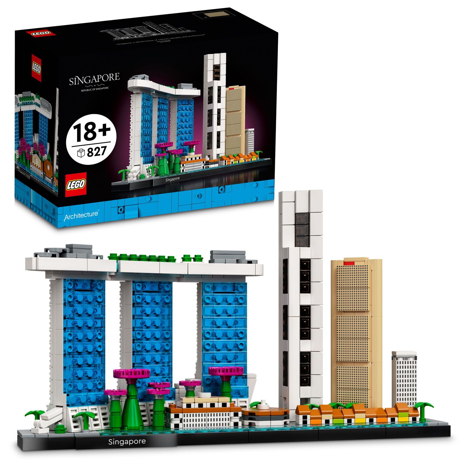 LEGO Architecture Σιγκαπούρη 21057 - LEGO, LEGO Architecture