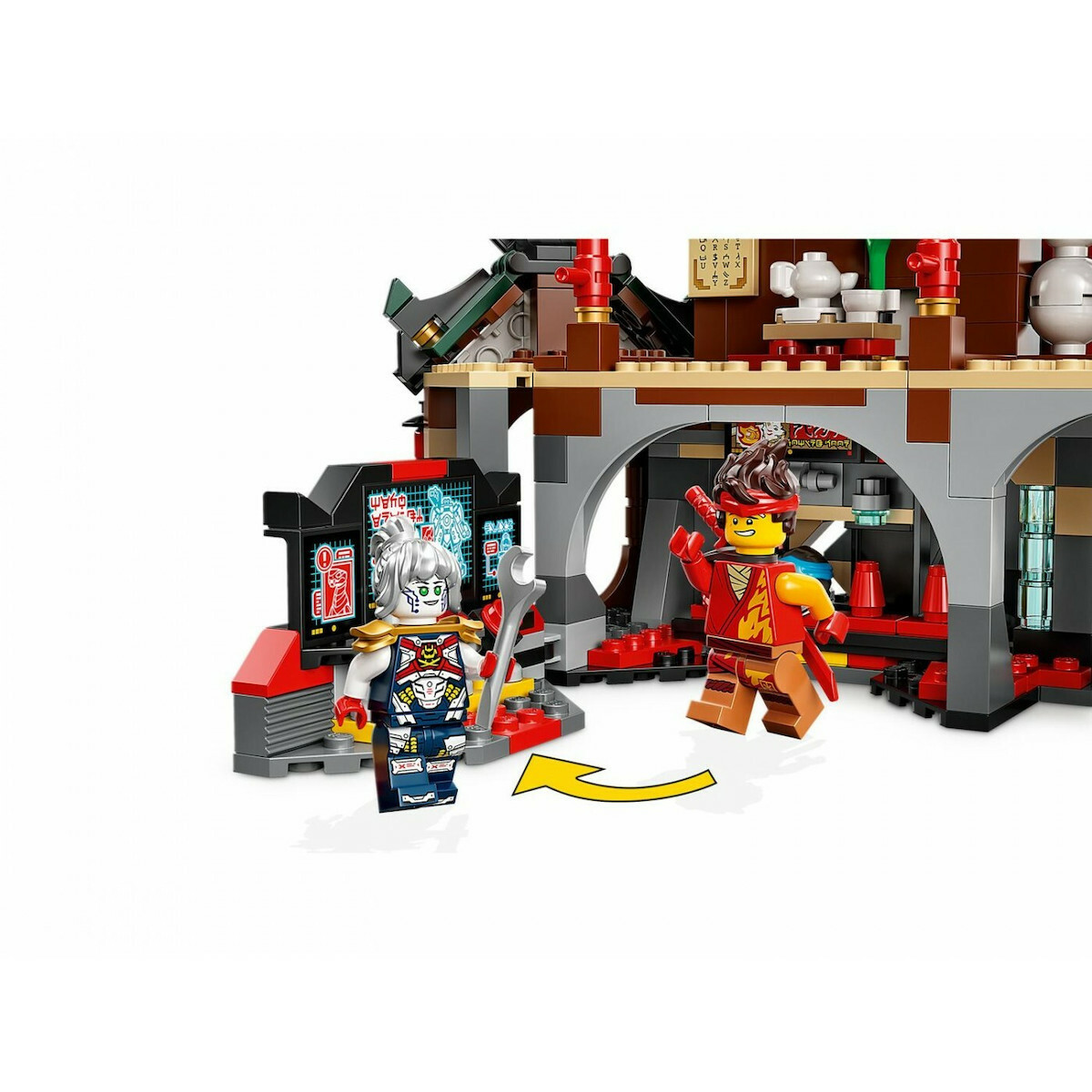 LEGO Ninjago Ναός Ντότζο των Νίντζα Ninja Dogo Temple 71767 - LEGO, LEGO Ninjago