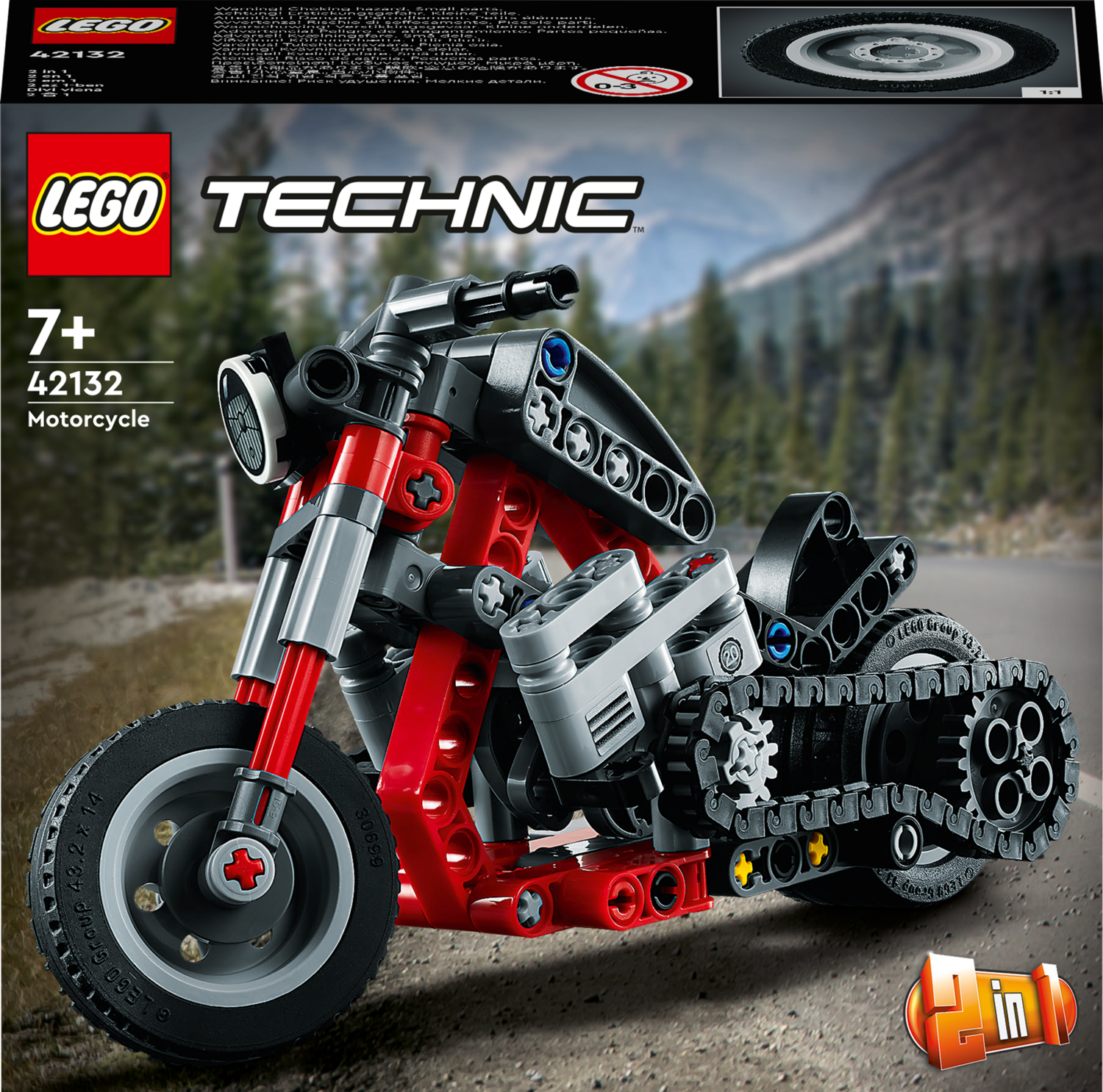 LEGO Technic Μοτοσικλέτα 42132 - LEGO, LEGO Technic