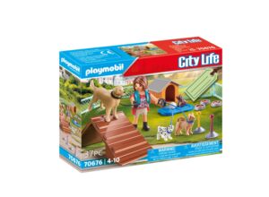 Playmobil City Life Gift Set Εκπαιδεύτρια Σκύλων 70676 - Playmobil, Playmobil City Life