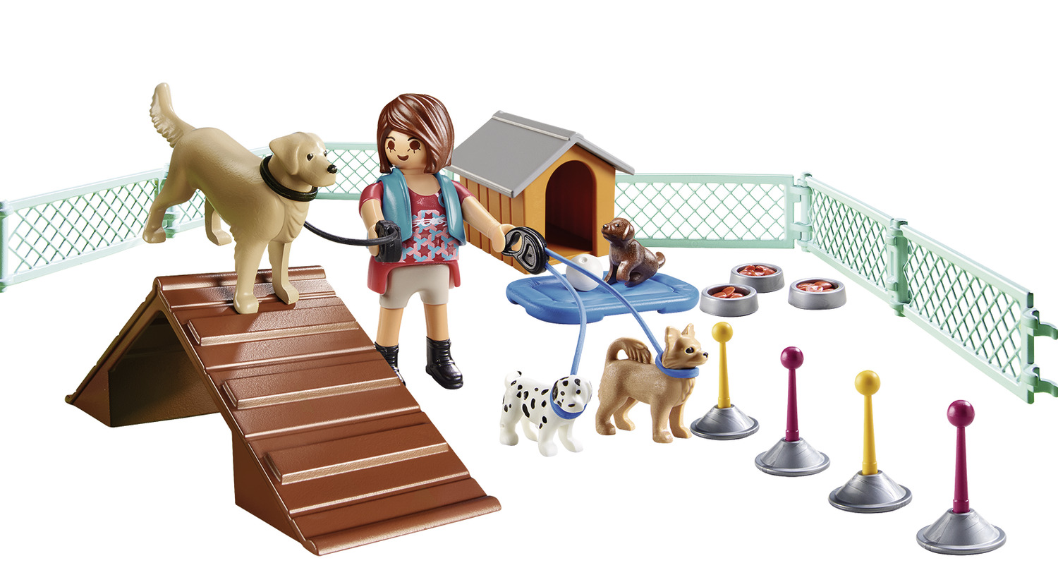 Playmobil City Life Gift Set Εκπαιδεύτρια Σκύλων 70676 - Playmobil, Playmobil City Life