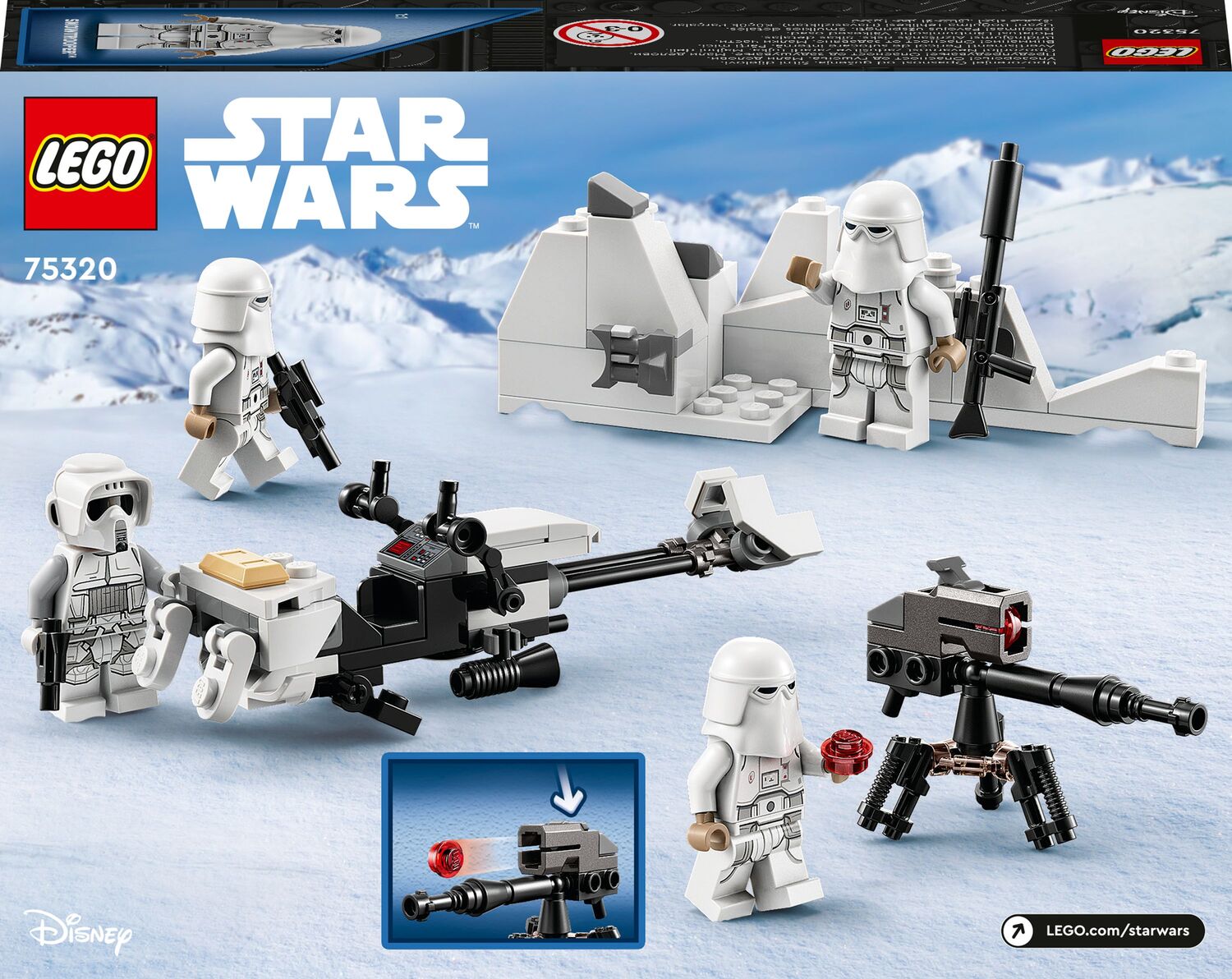 LEGO  Star Wars TM Πακέτο Μάχης Στρατιώτη Χιονιού™ 75320 - LEGO, LEGO Star Wars