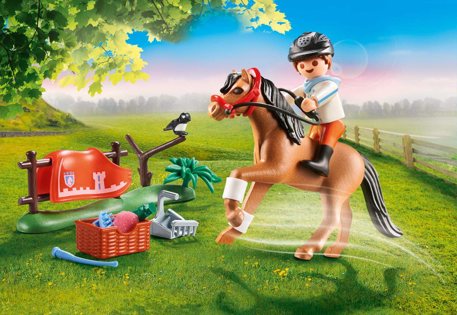 Playmobil Country Αναβάτης με Πόνυ Connemara 70516 - Playmobil, Playmobil Country