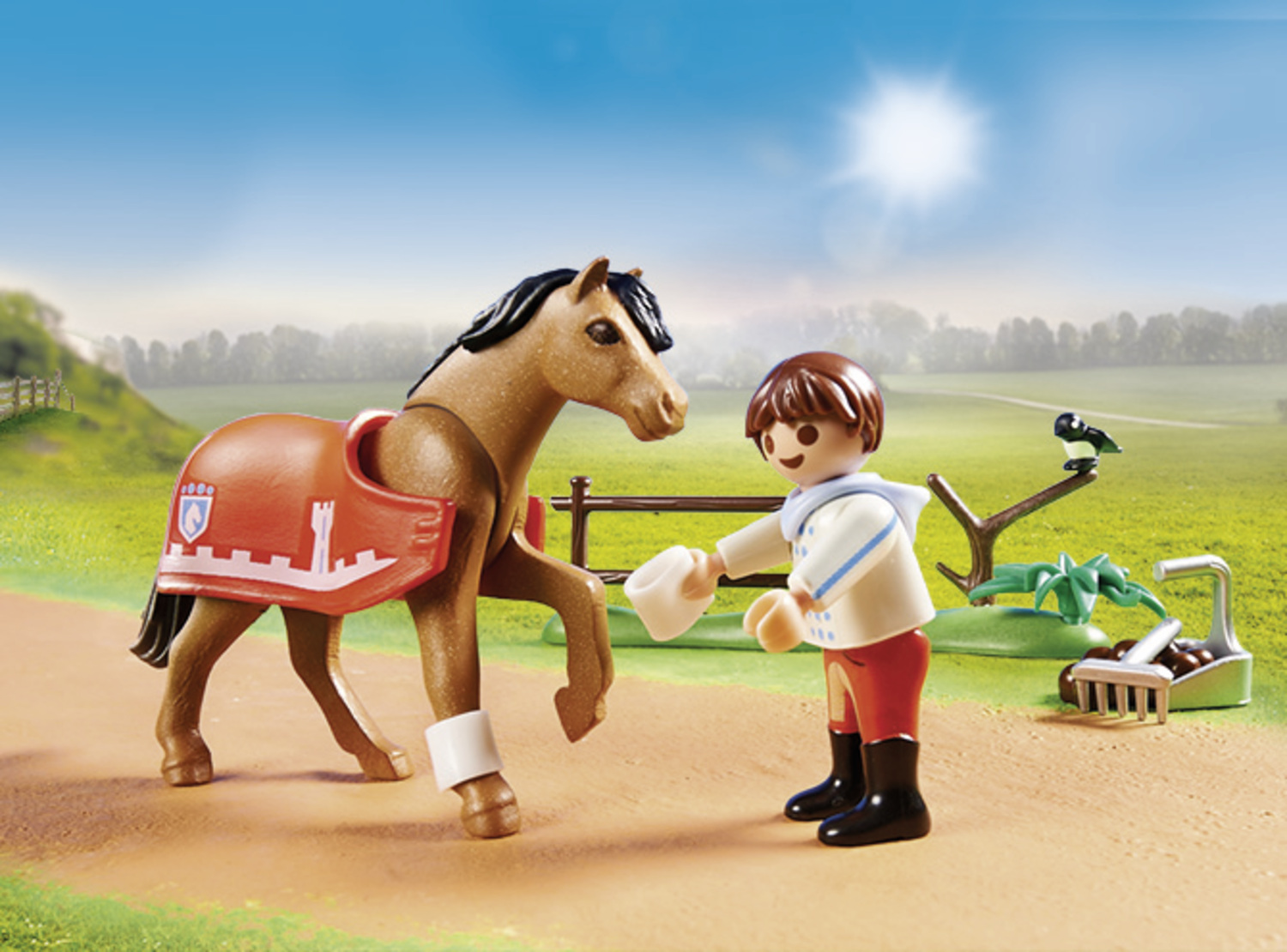 Playmobil Country Αναβάτης με Πόνυ Connemara 70516 - Playmobil, Playmobil Country