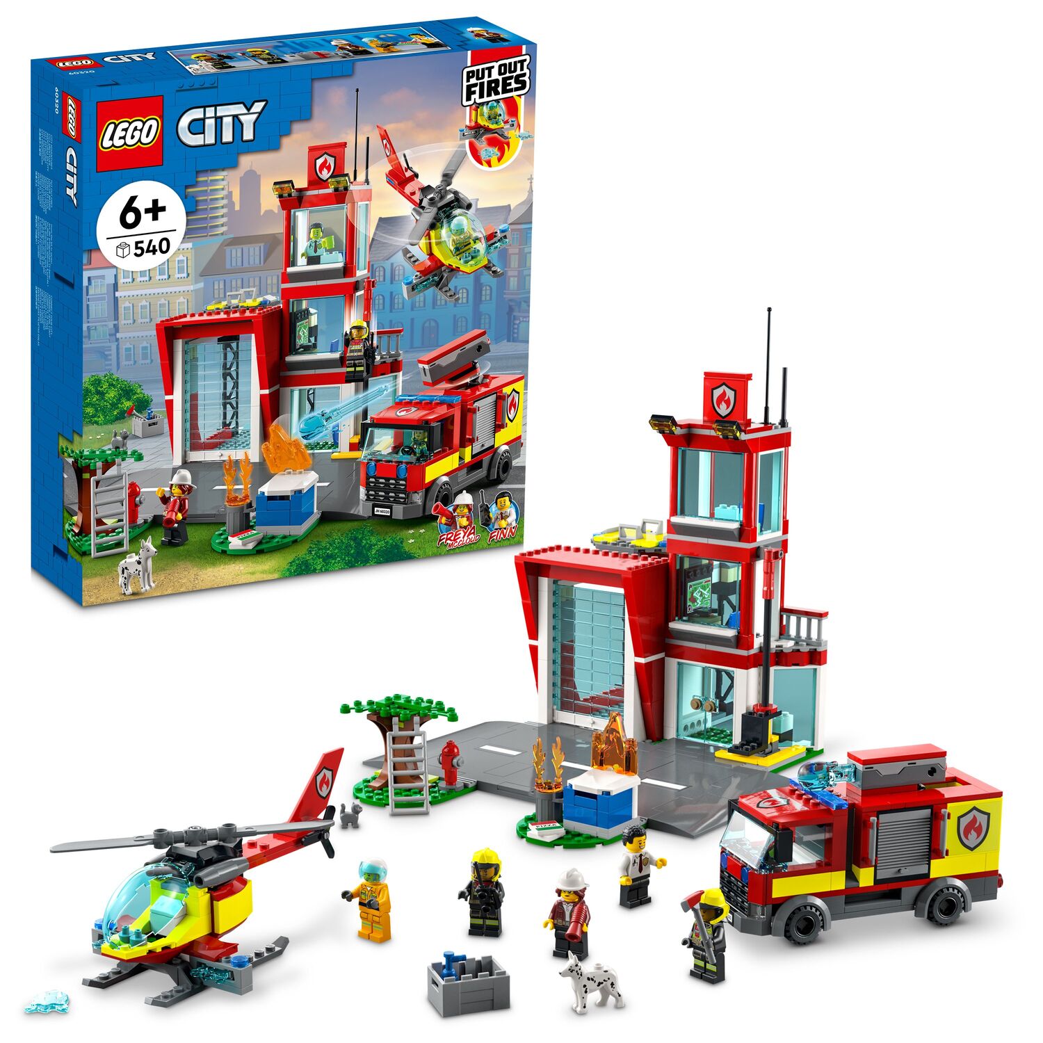 LEGO  City Fire Σταθμός Πυροσβεστικής 60320 - LEGO, LEGO City, LEGO City Fire