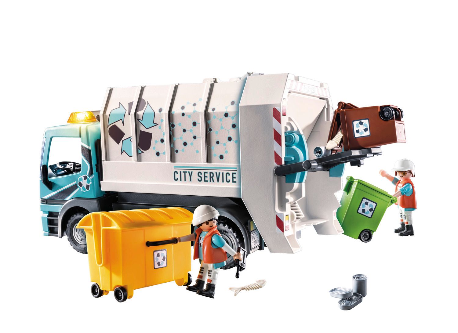 Playmobil City Life Φορτηγό Ανακύκλωσης 70885 - Playmobil, Playmobil City Life