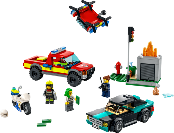 LEGO  City Fire Πυροσβεστική Διάσωση & Αστυνομική Καταδίωξη 60319  Αγόρι 4-5 ετών, 5-7 ετών, 7-12 ετών LEGO, LEGO City, LEGO City Fire