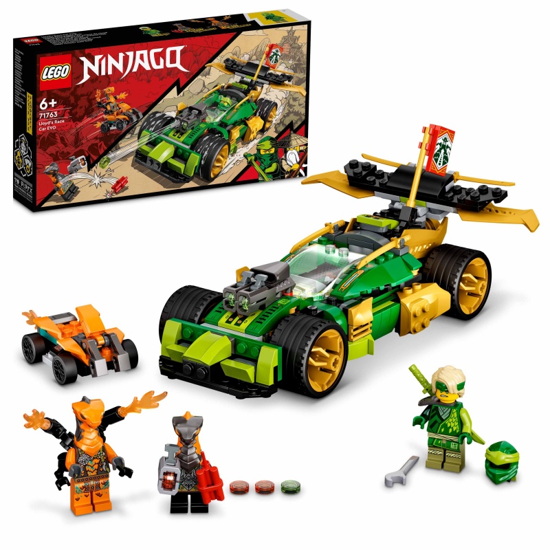 LEGO Ninjago EVO Αγωνιστικό Αυτοκίνητο του Λόιντ 71763 - LEGO, LEGO Ninjago