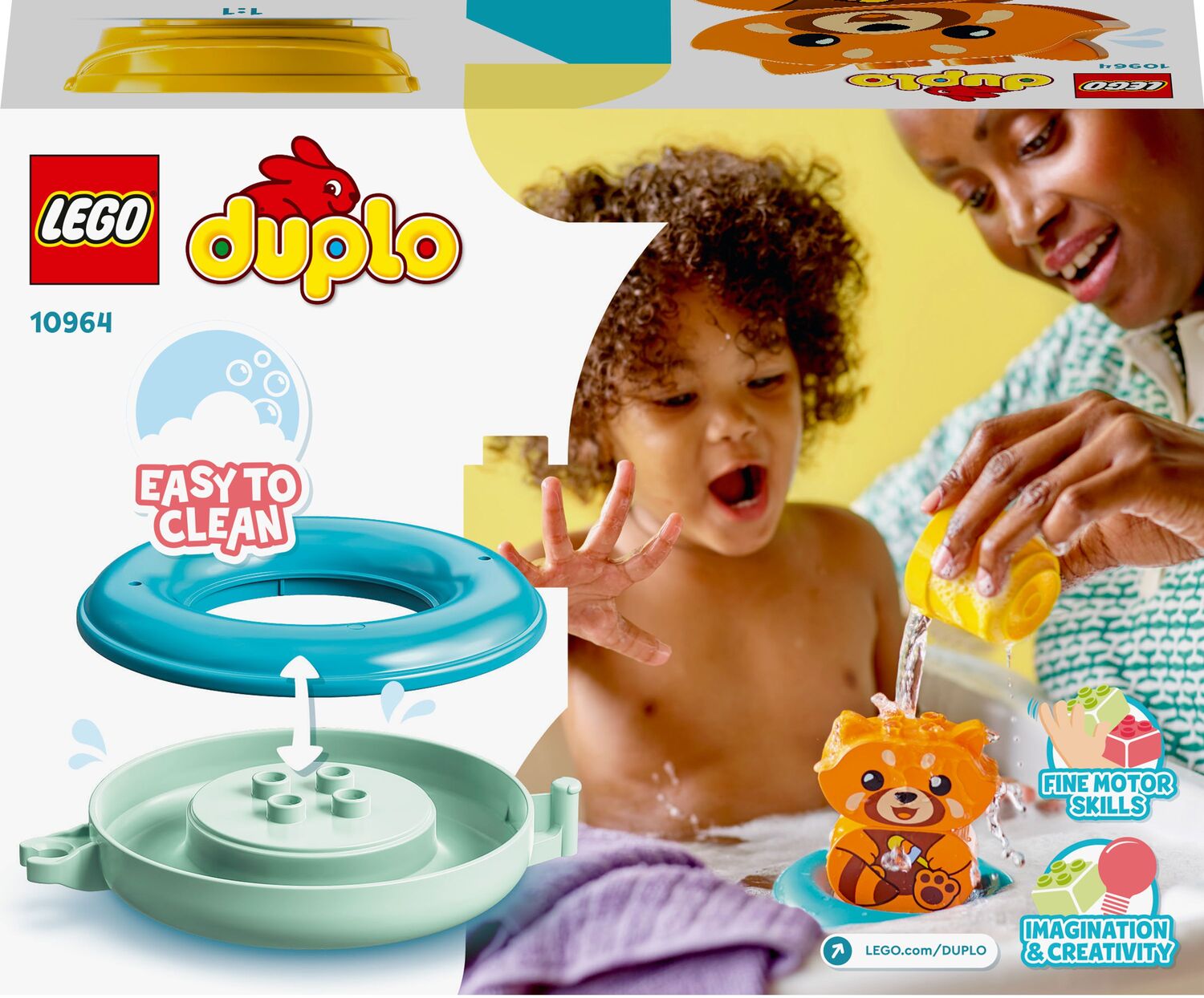 LEGO  DUPLO My First Διασκέδαση στο Μπάνιο: Κόκκινο Πάντα που Επιπλέει 10964 - LEGO, LEGO Duplo, LEGO Duplo My First