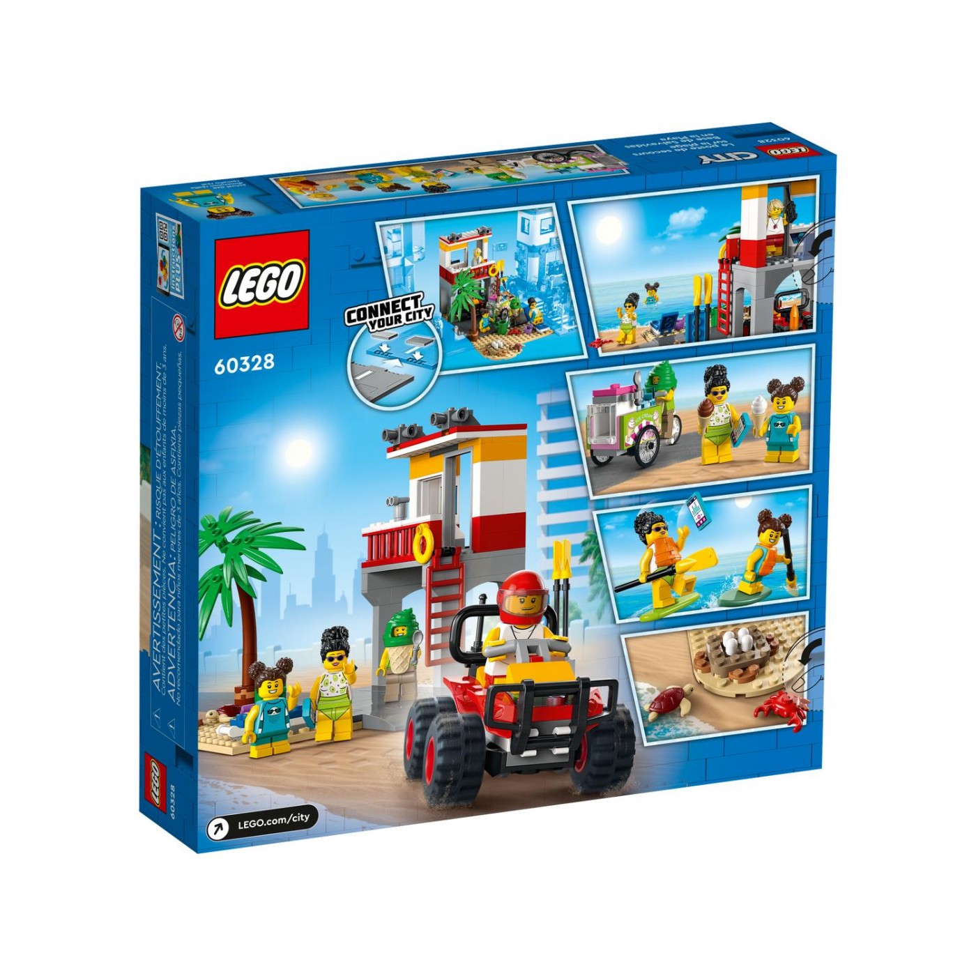 LEGO My City Παραλιακός Ναυαγοσωστικός Σταθμός 60328 - LEGO, LEGO City