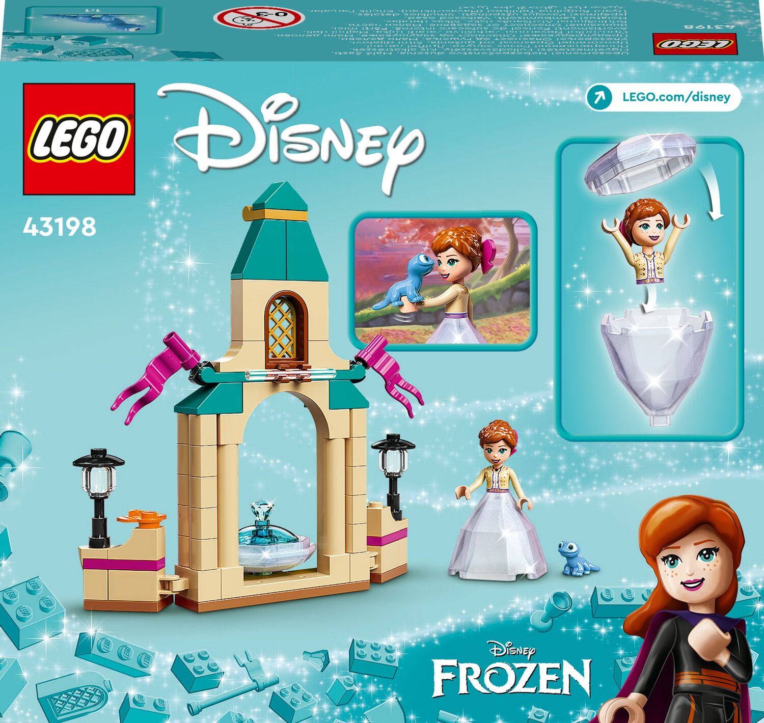 LEGO  Disney Princess Η Αυλή του Κάστρου της Άννας 43198 - LEGO, LEGO Disney Princess