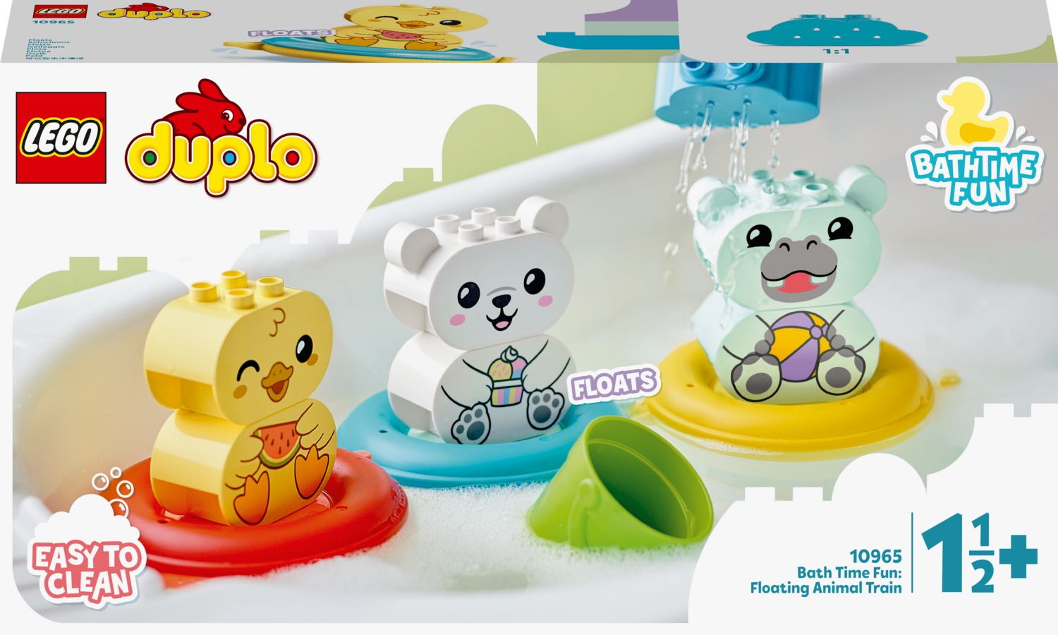 LEGO  DUPLO My First Διασκέδαση στο Μπάνιο: Τρένο Ζώων που Επιπλέει 10965 - LEGO, LEGO Duplo, LEGO Duplo My First