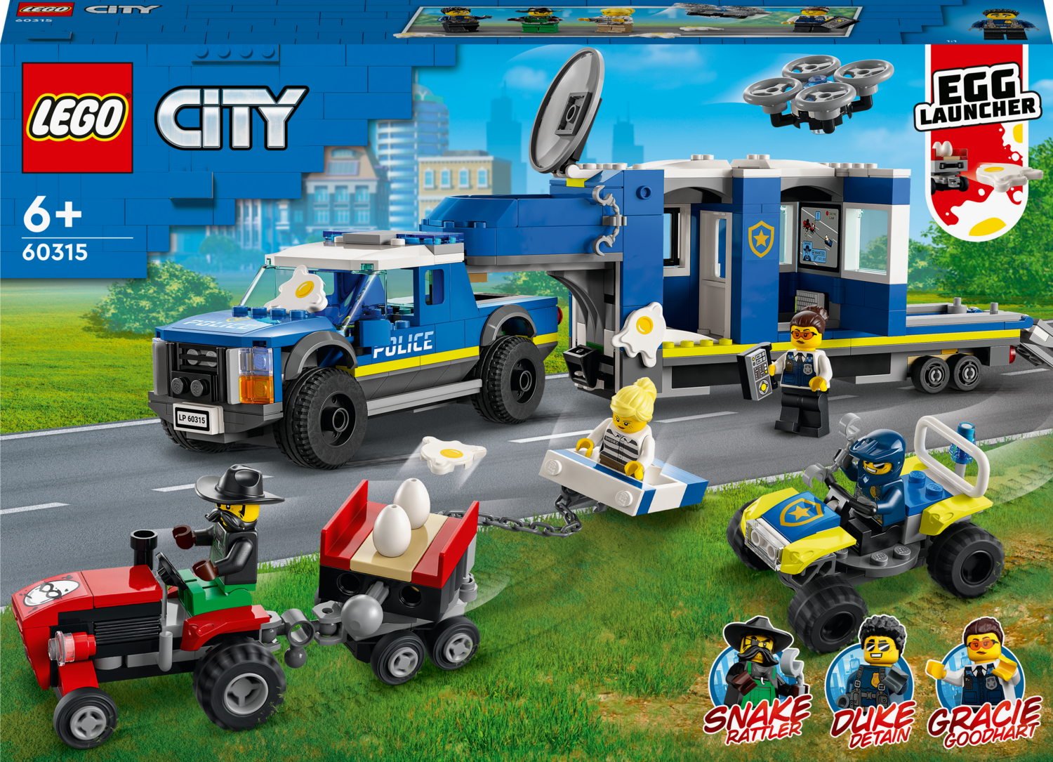LEGO  City Police Φορτηγό Αστυνομικής Κινητής Επιχειρησιακής Μονάδας 60315 - LEGO, LEGO City, LEGO City Police