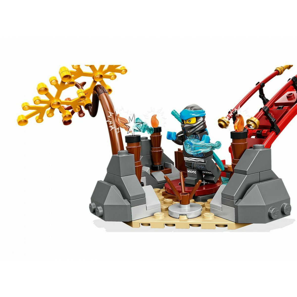 LEGO Ninjago Ναός Ντότζο των Νίντζα Ninja Dogo Temple 71767 - LEGO, LEGO Ninjago