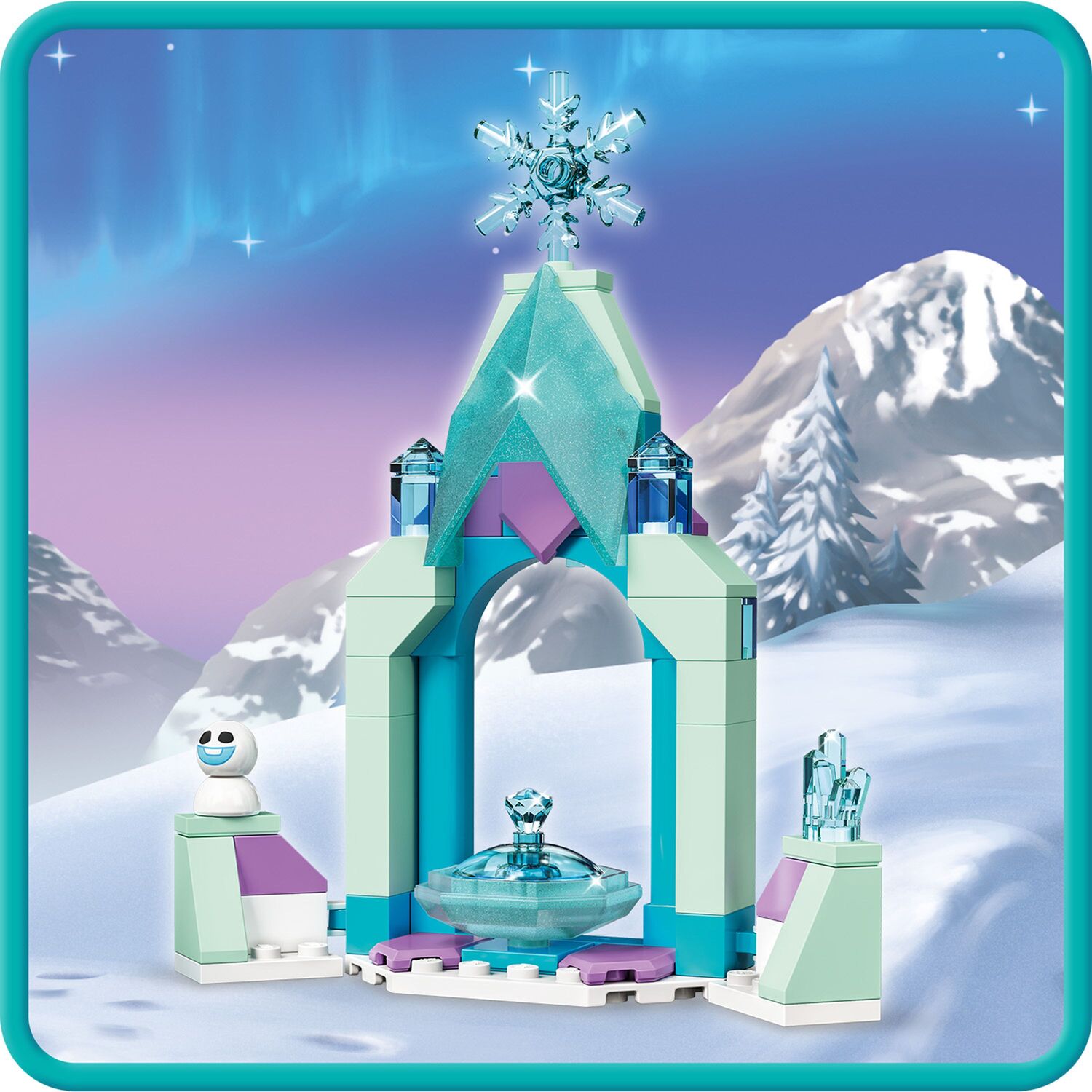 LEGO Disney Princess The Courtyard of Elsa Castle 43199 - LEGO, LEGO Disney Princess