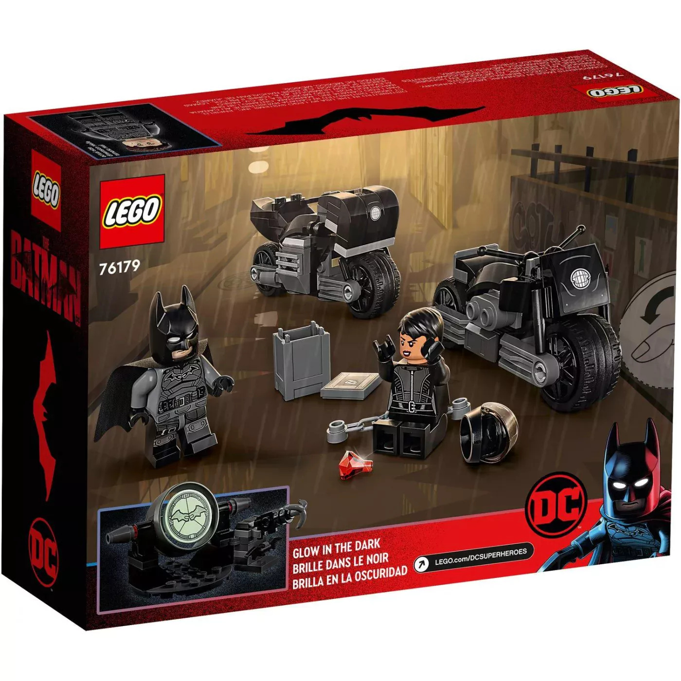 LEGO  Super Heroes Καταδίωξη Batman™ & Selina Kyle™ με Μοτοσικλέτες 76179 - LEGO, LEGO Batman, LEGO DC Super Heroes, LEGO Super Heroes